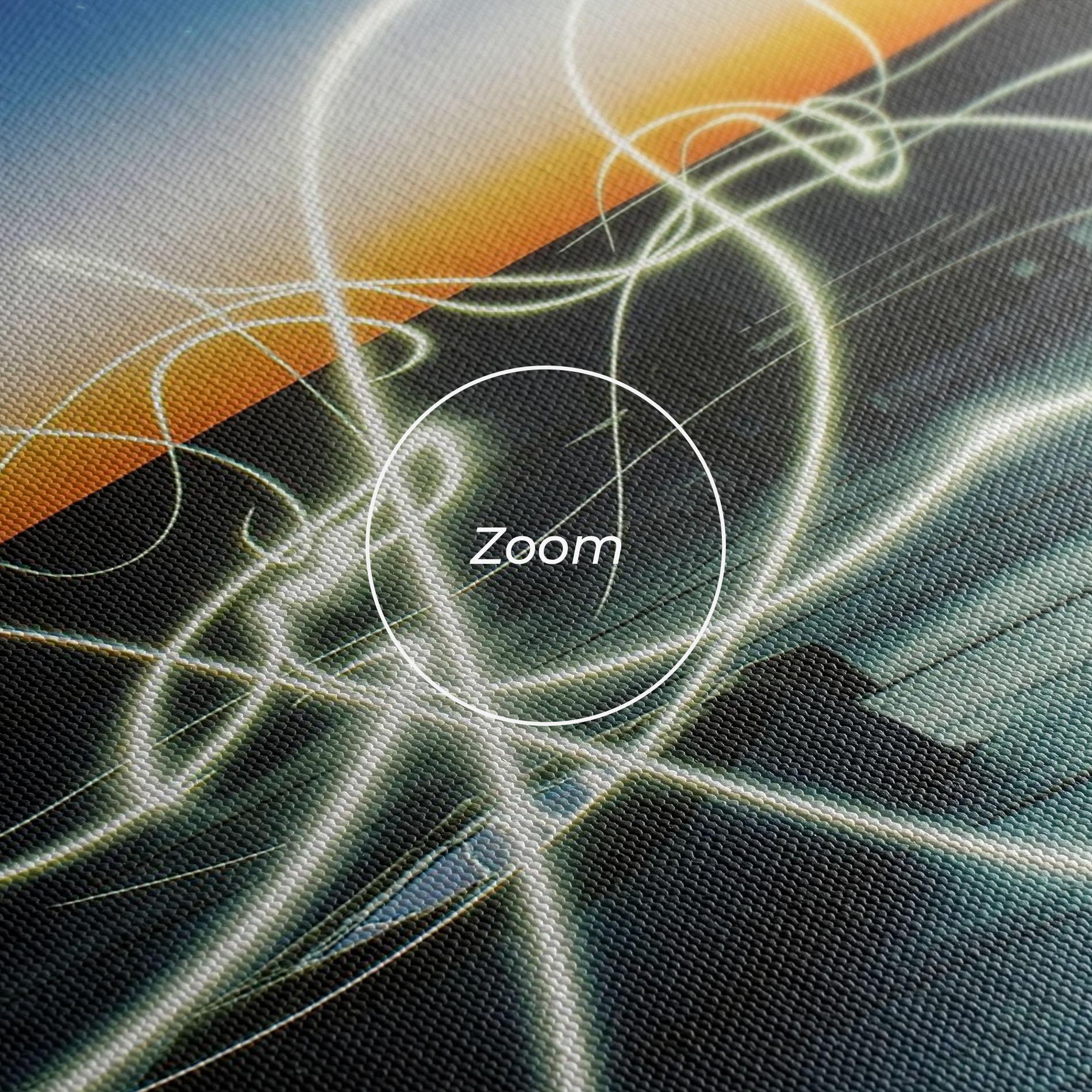 Vászonkép White Light Floating mockup 3