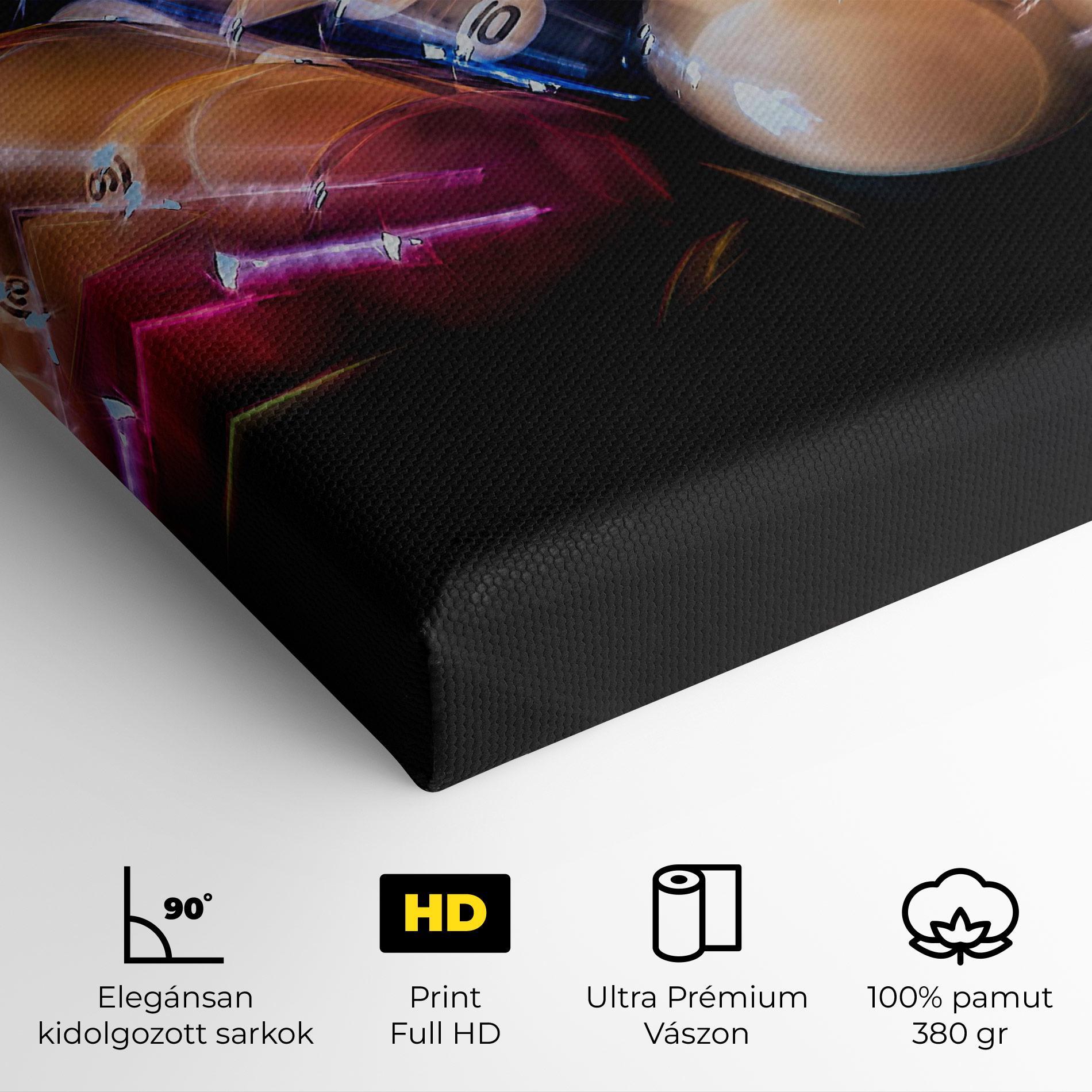 Vászonkép Bowling Balls mockup 4