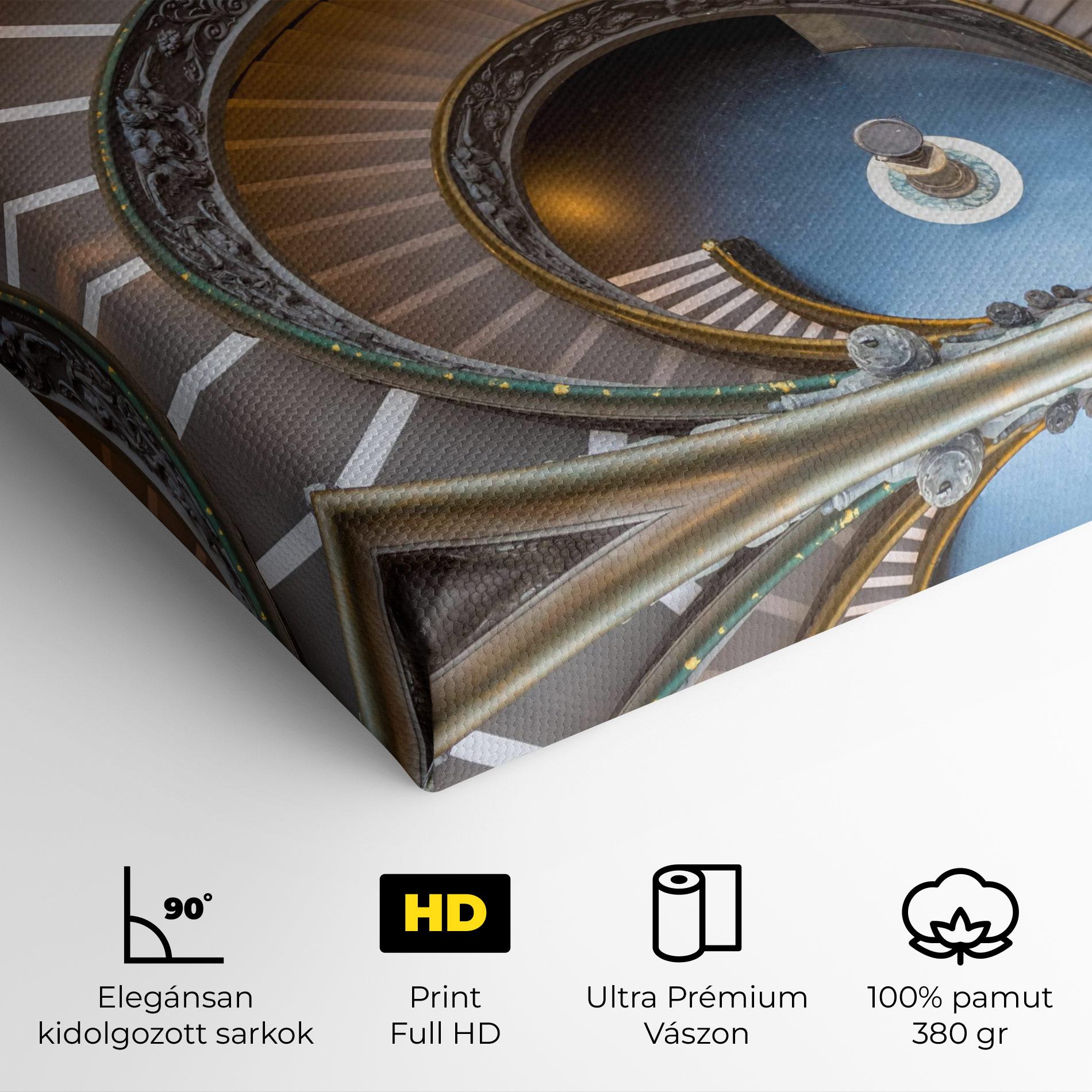 Vászonkép Colored Stairs mockup 4