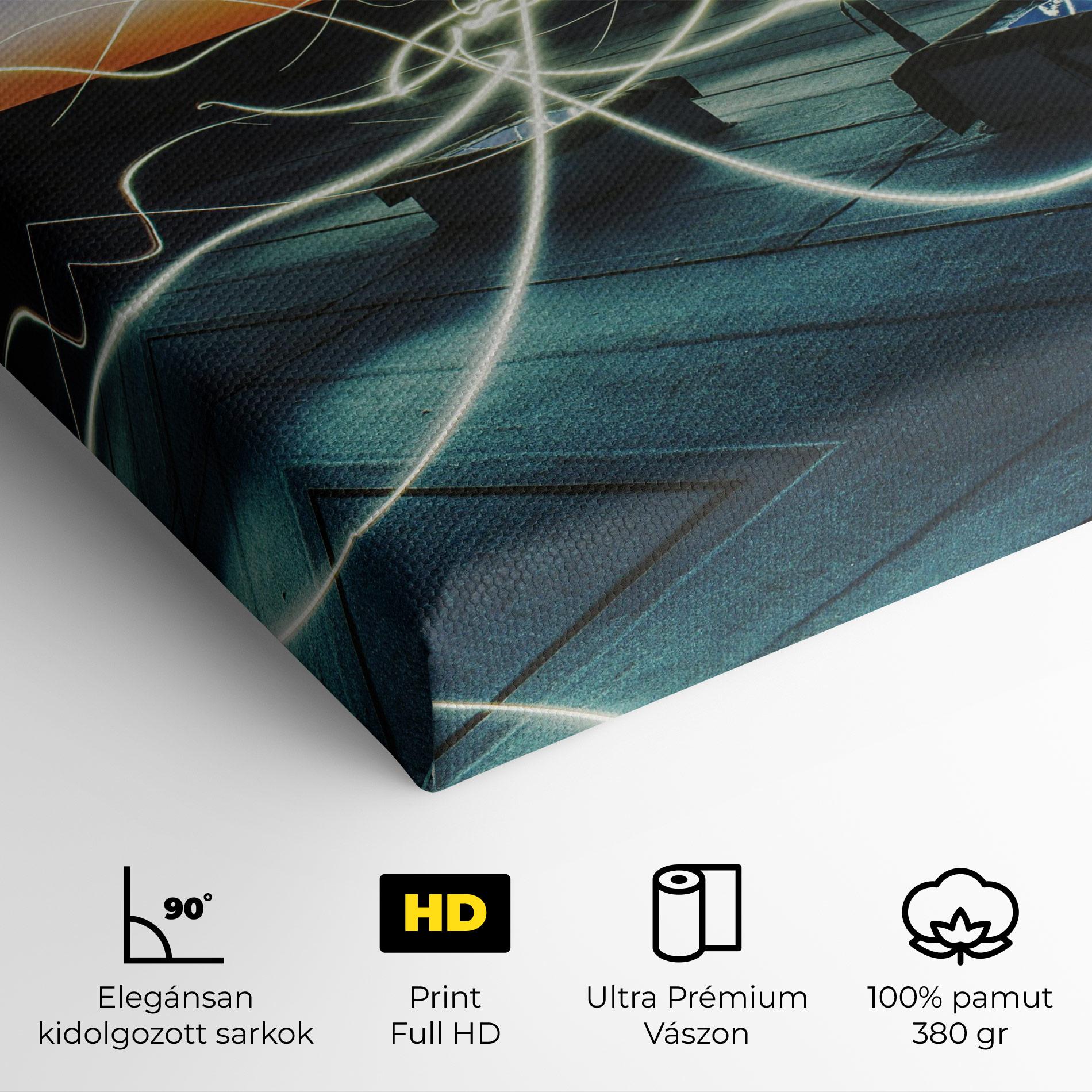 Vászonkép White Light Floating mockup 4