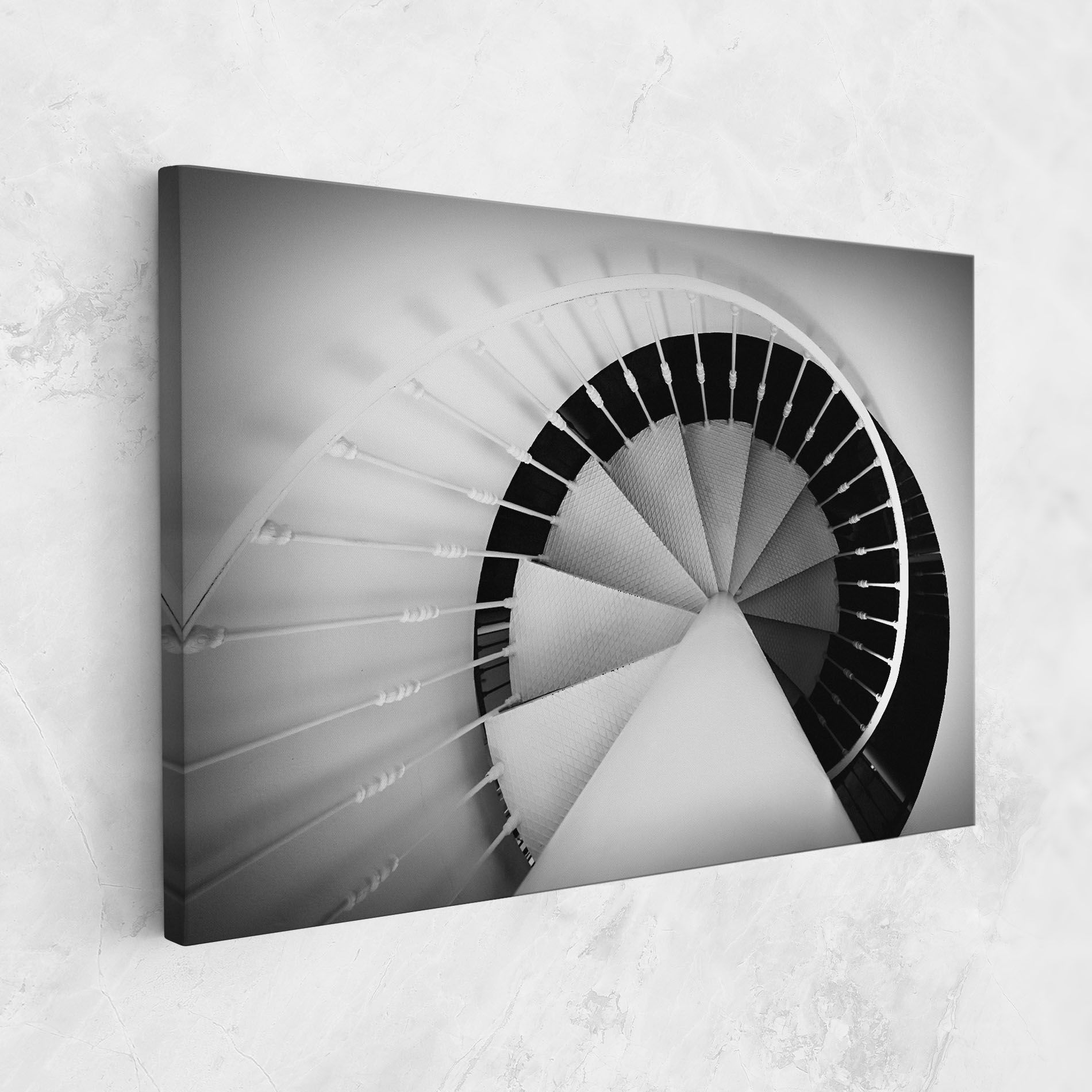Black Circle Stairs mockup 1