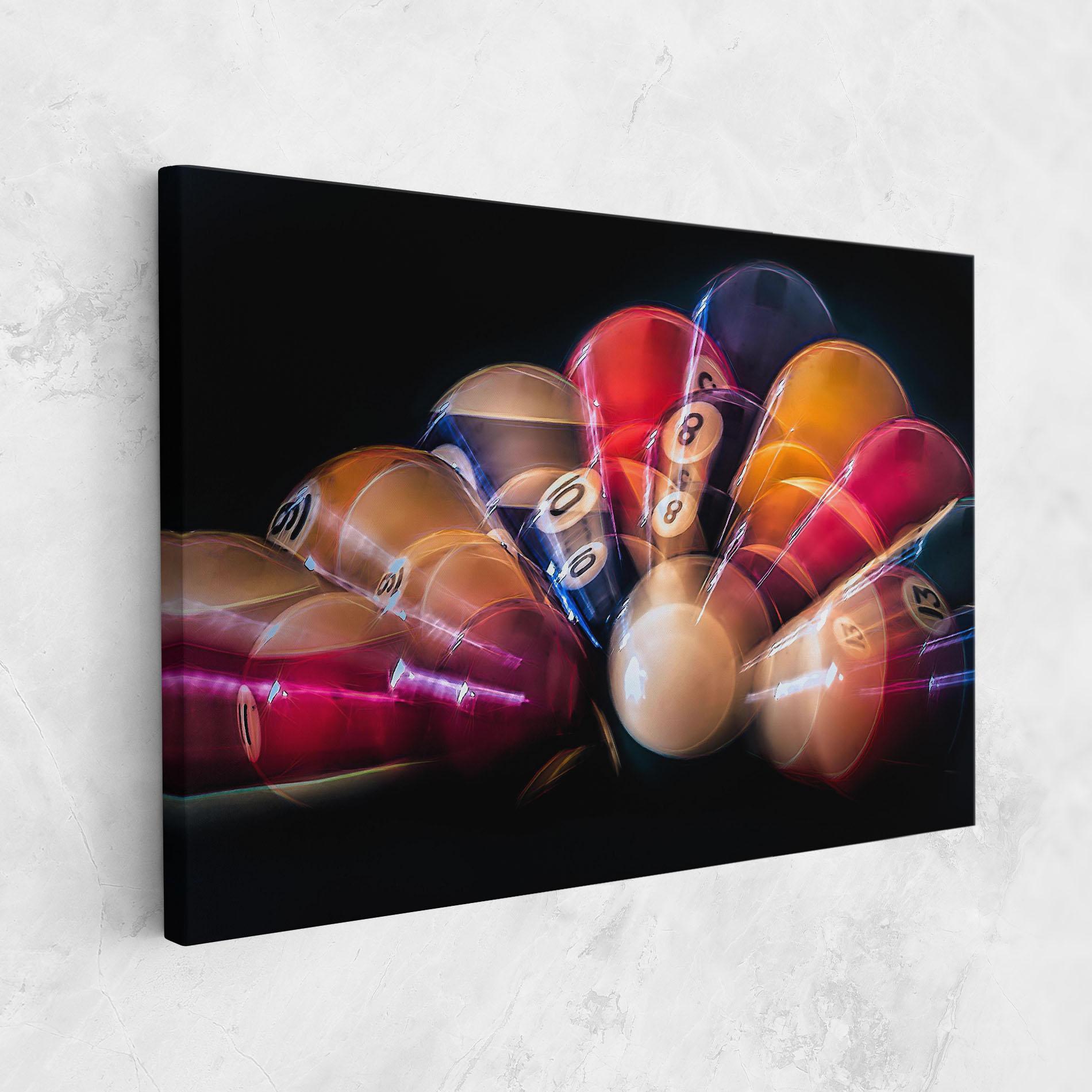 Vászonkép Bowling Balls mockup 1