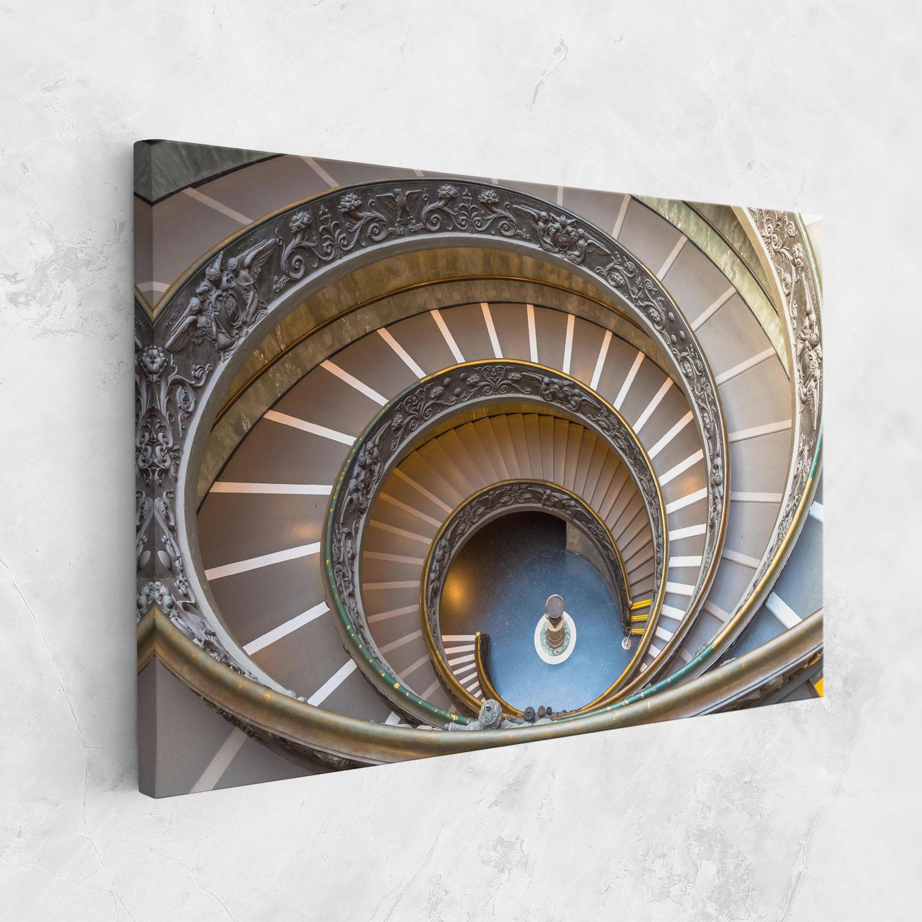 Vászonkép Colored Stairs mockup 1