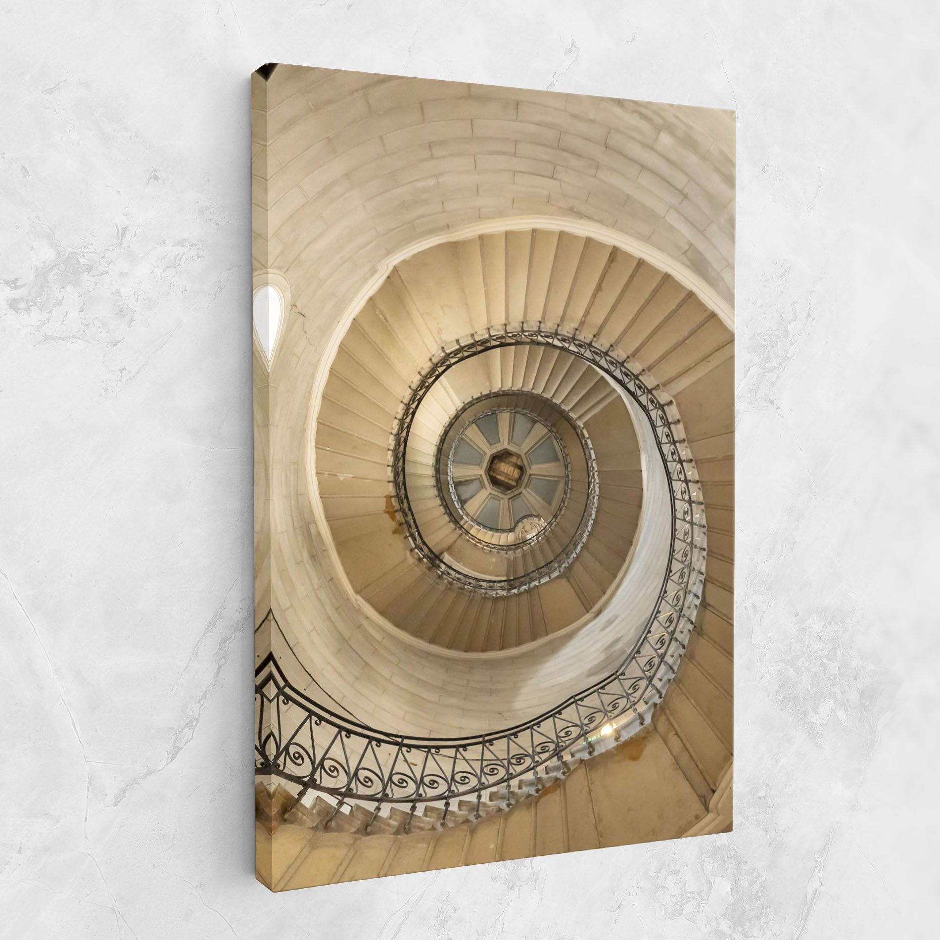 Cream Down Stairs mockup 1