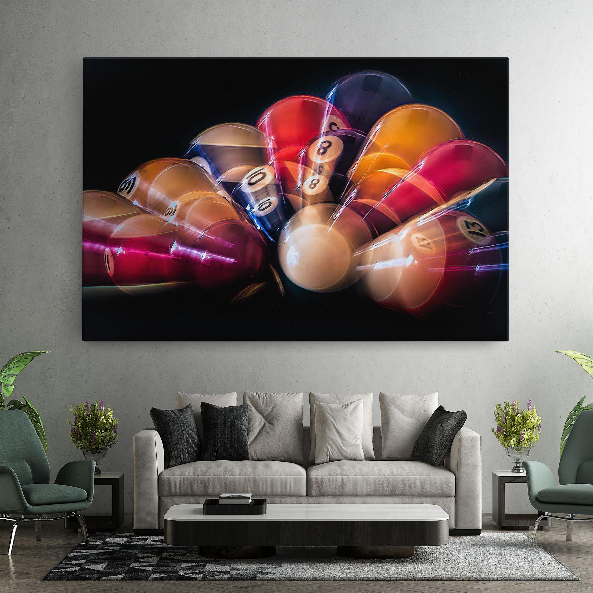 Vászonkép Bowling Balls mockup 7