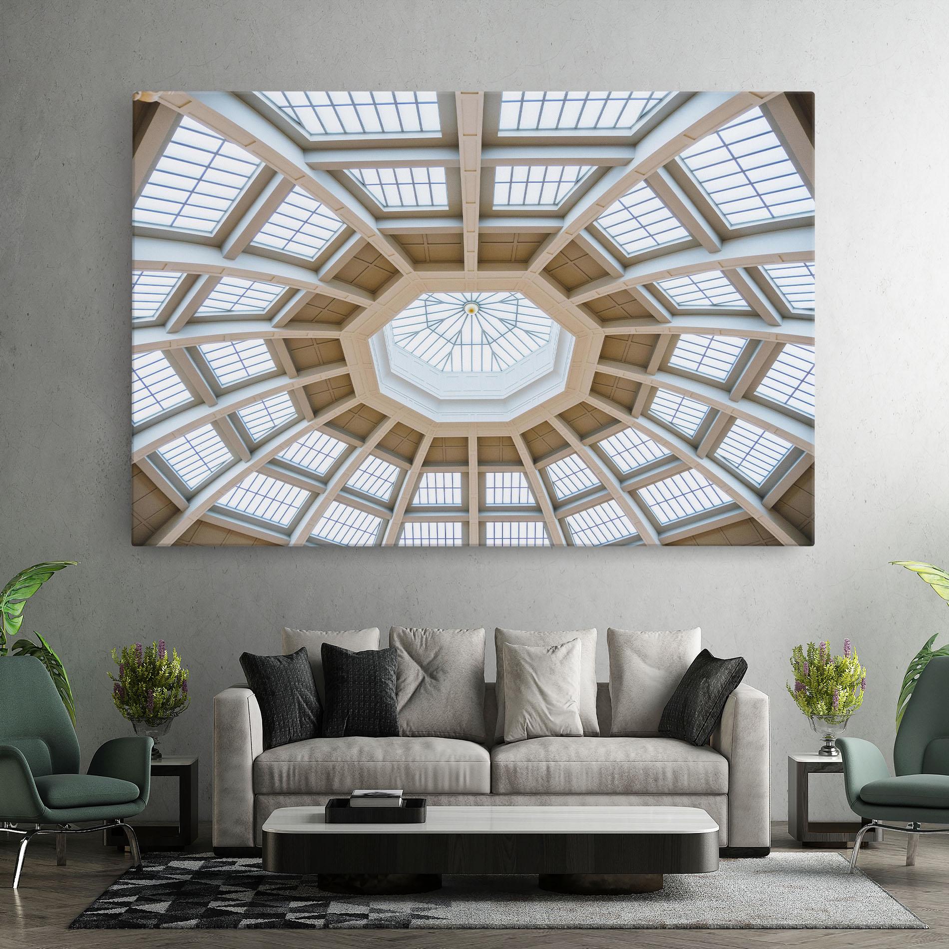 Vászonkép Ceiling Dome mockup 7
