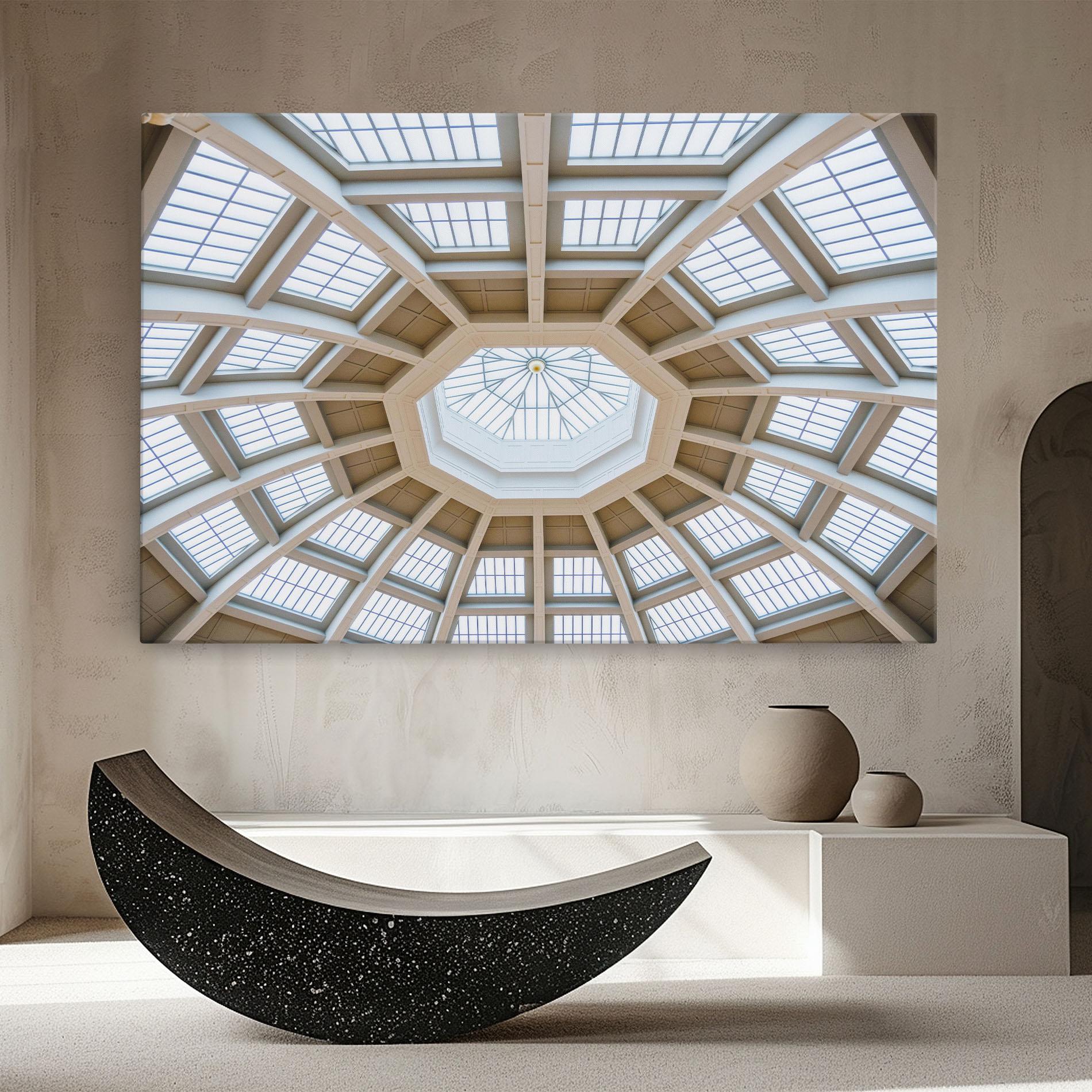 Vászonkép Ceiling Dome mockup 8