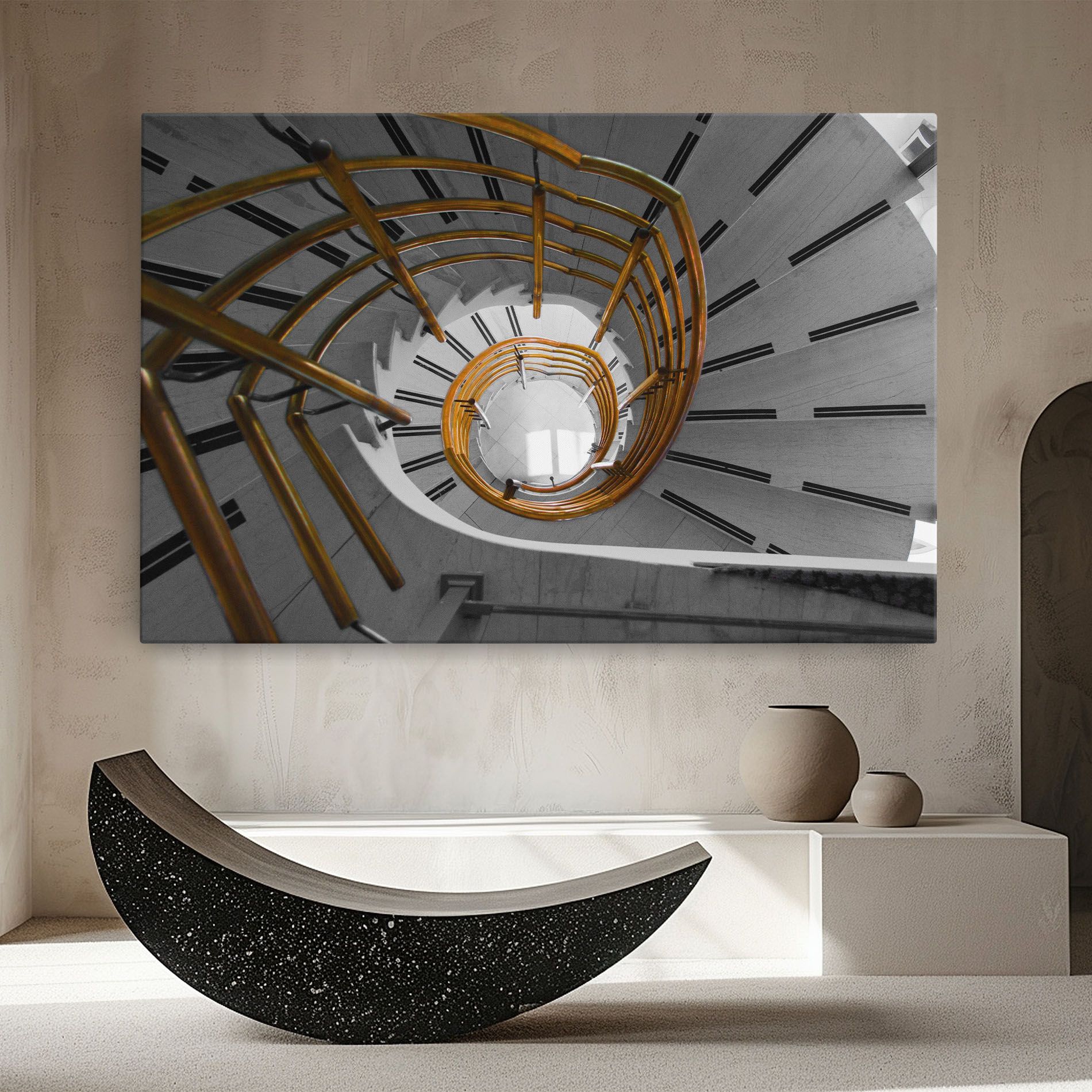 Gold Bar Stairs mockup 8