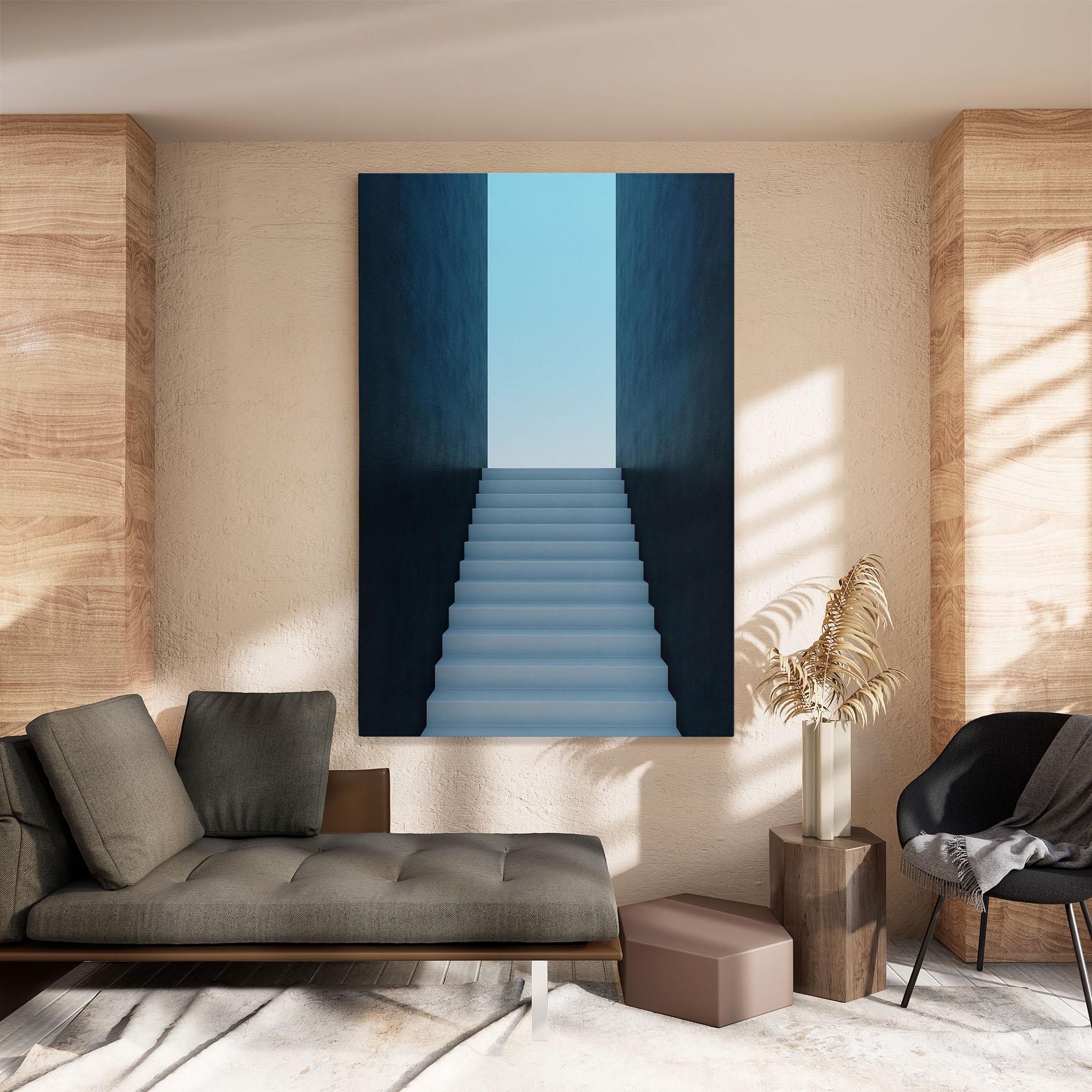 Vászonkép Forward Stairs mockup 8