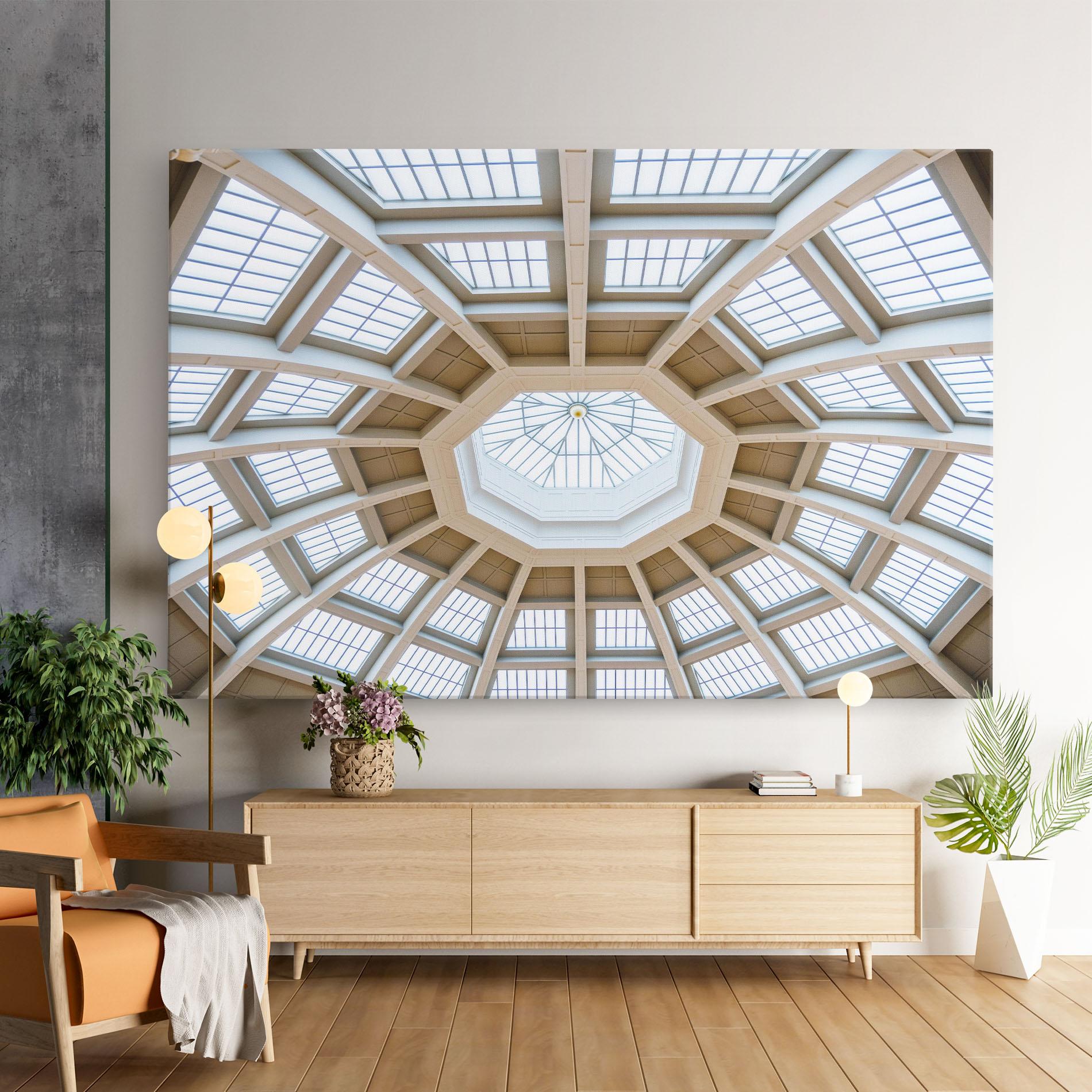 Vászonkép Ceiling Dome mockup 9