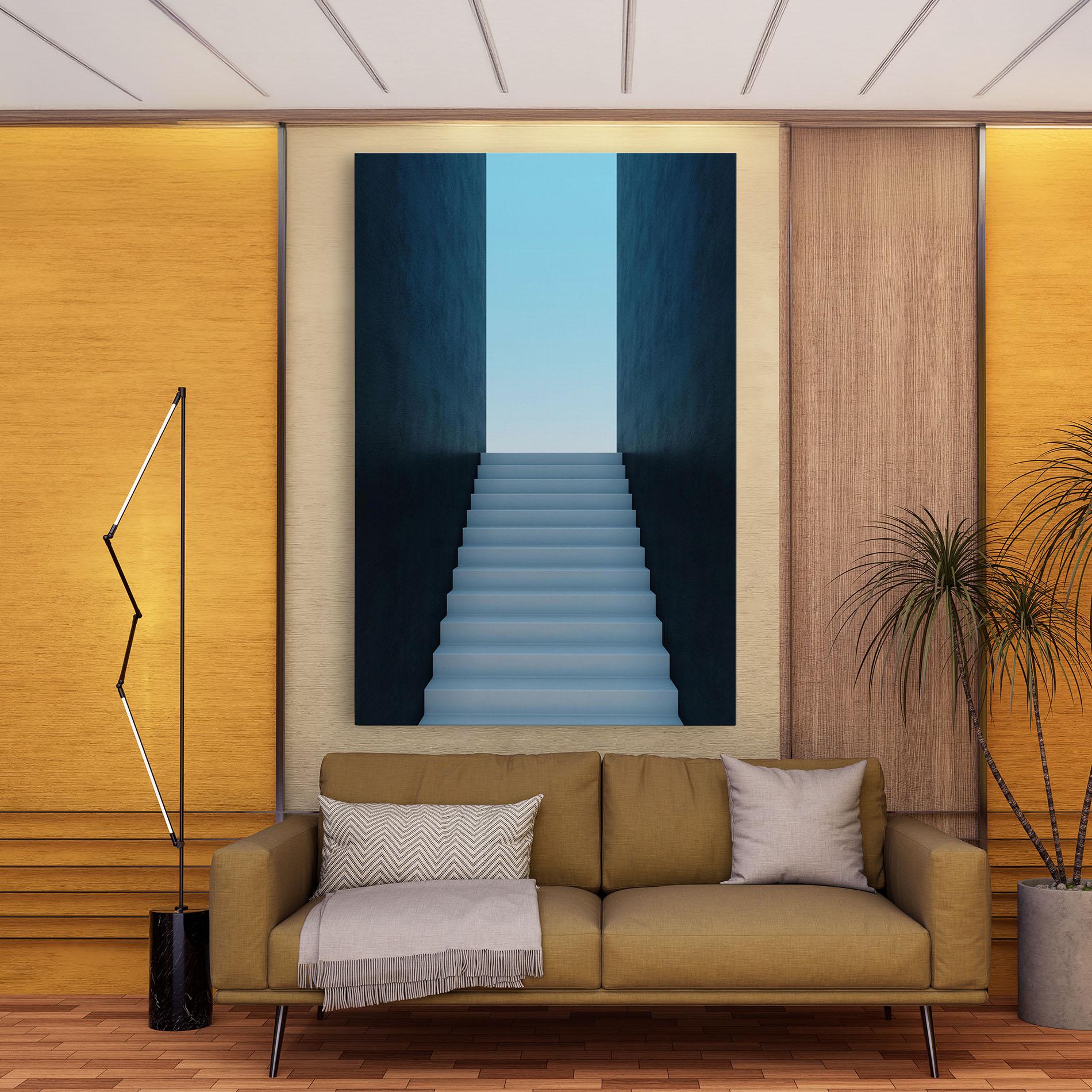 Vászonkép Forward Stairs mockup 9