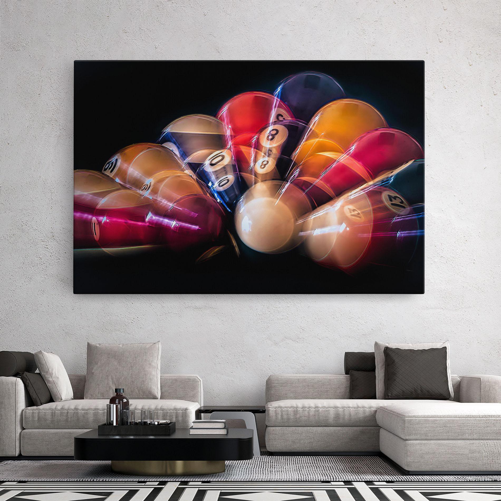 Vászonkép Bowling Balls mockup 2