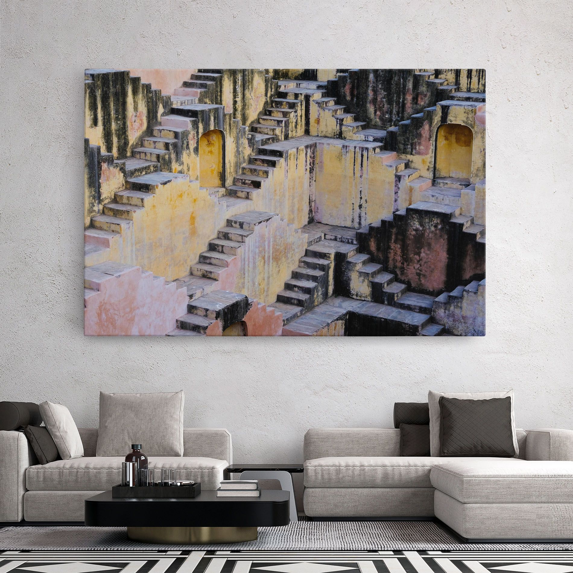 Old Yellow Stairs mockup 2