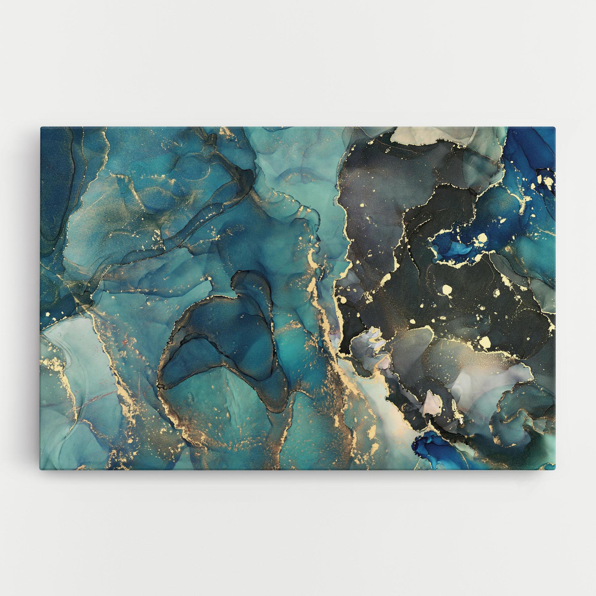 Vászonkép Blue Marble mockup 0