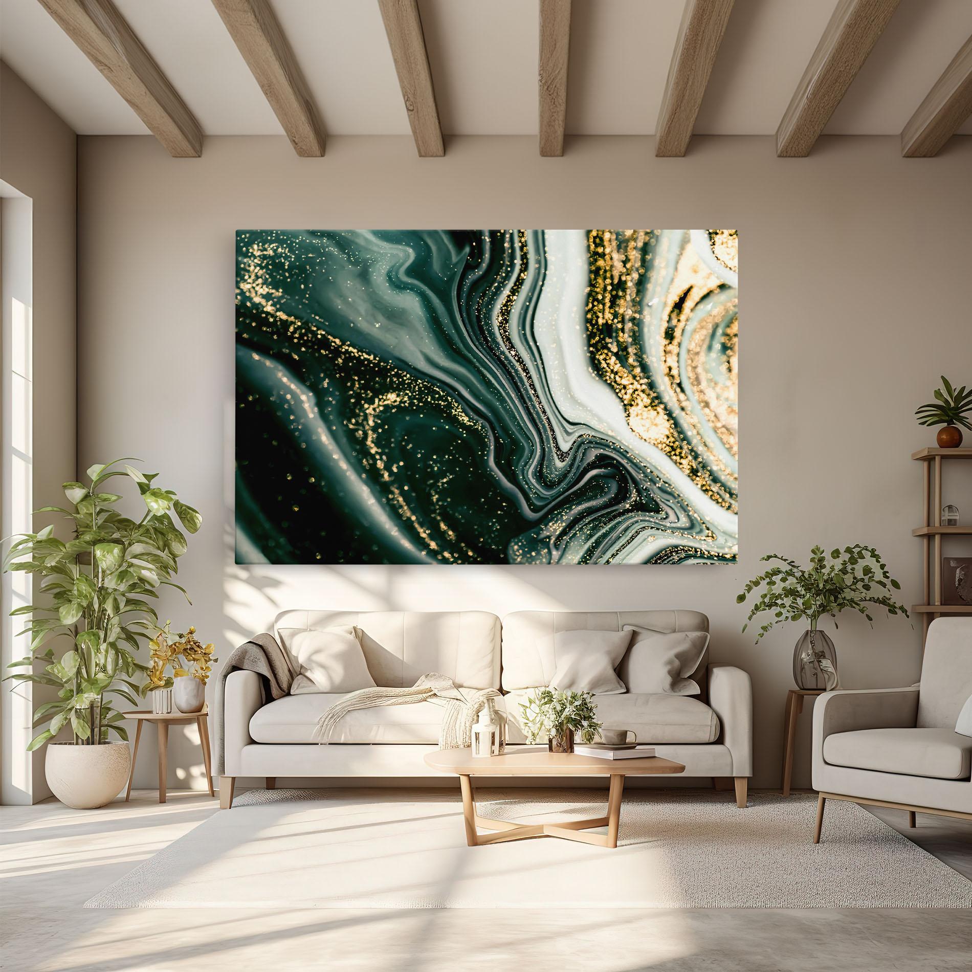 Vászonkép Abstract Shades mockup 6