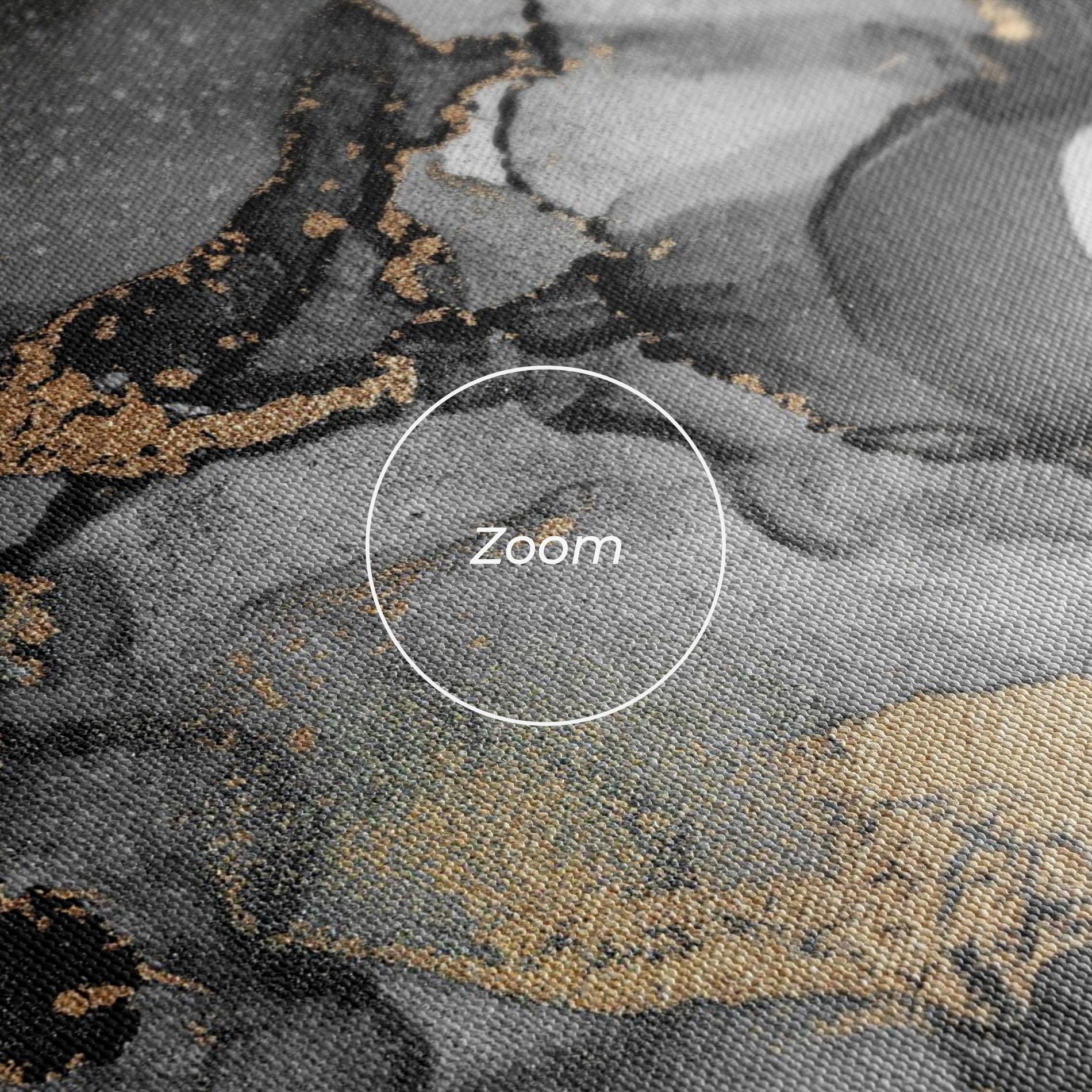 Vászonkép Grey Gold Marble mockup 3
