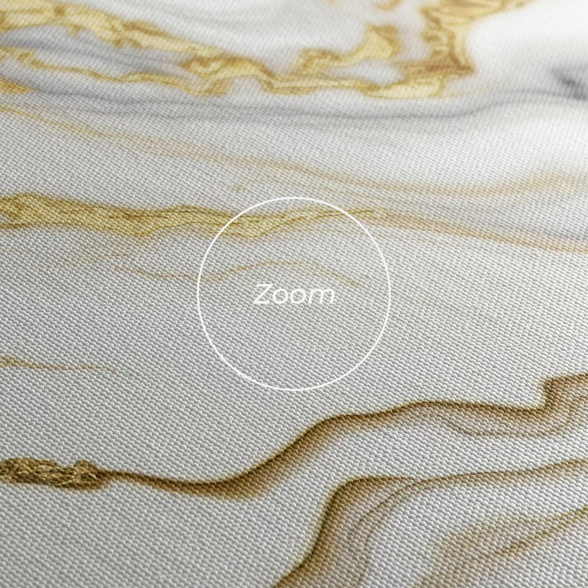 Vászonkép White Golden Marble mockup 3