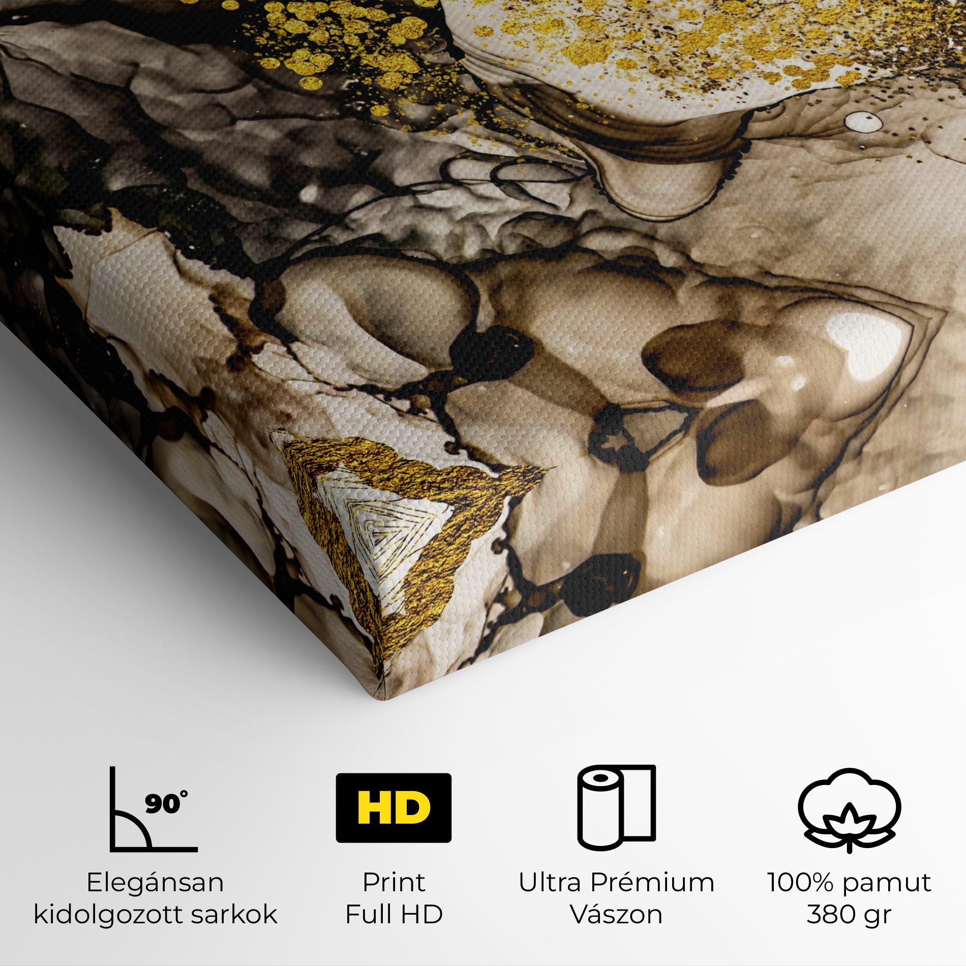 Vászonkép Golden Sand mockup 4