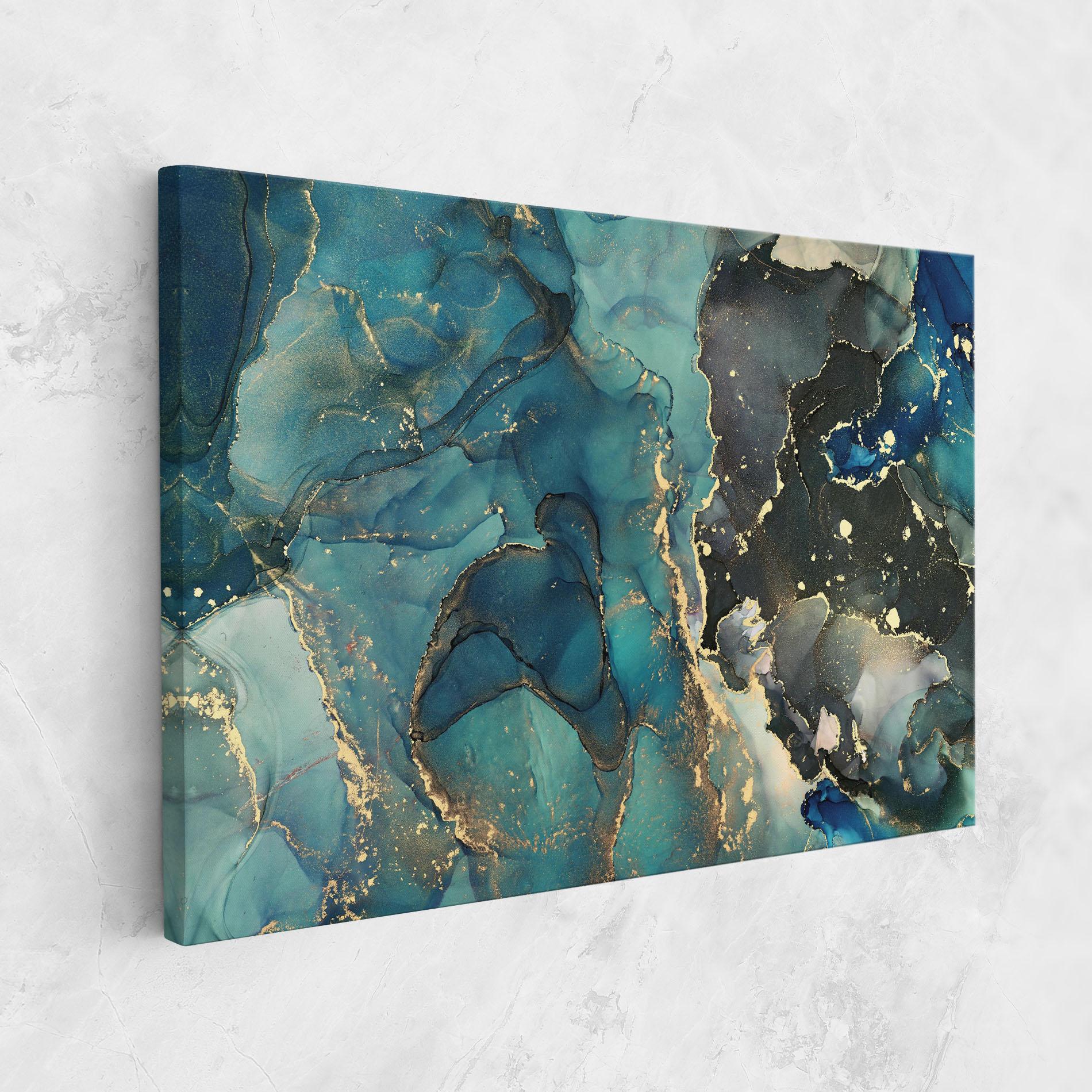 Vászonkép Blue Marble mockup 1