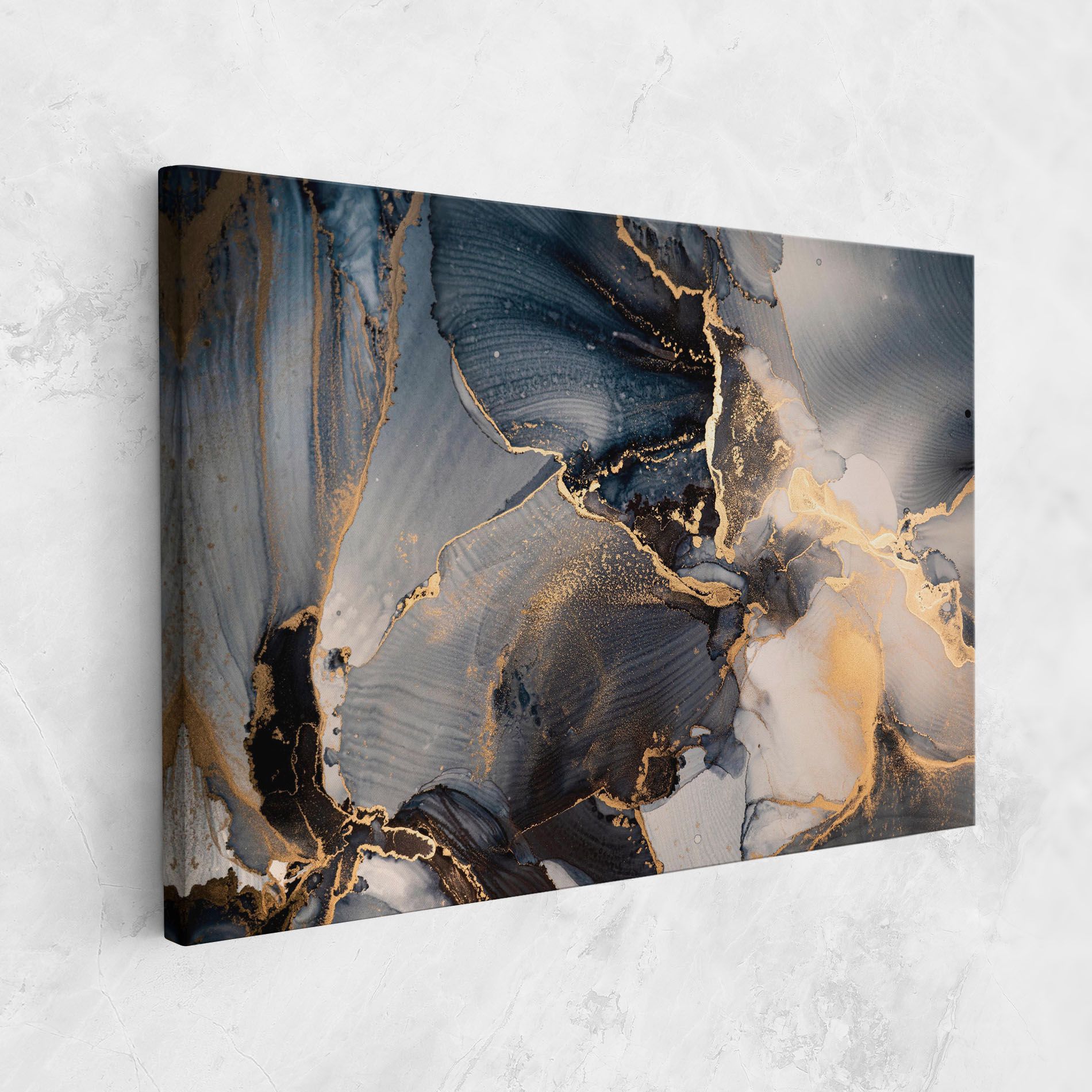 Golden Abstract Marble mockup 1