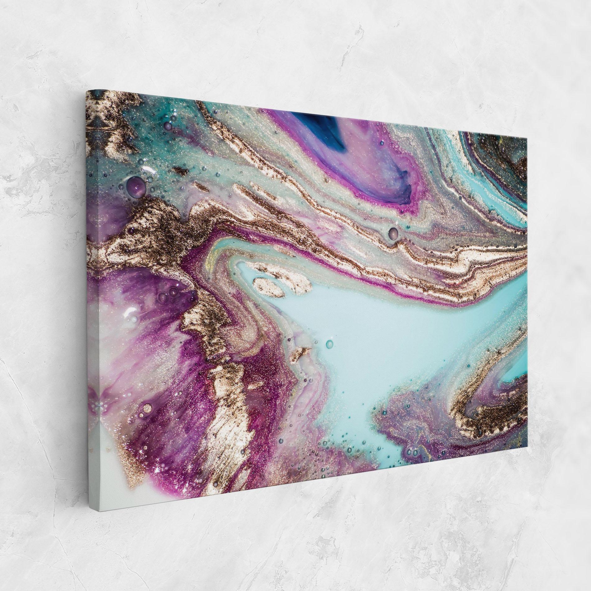 Vászonkép Pink Marble Shades mockup 1