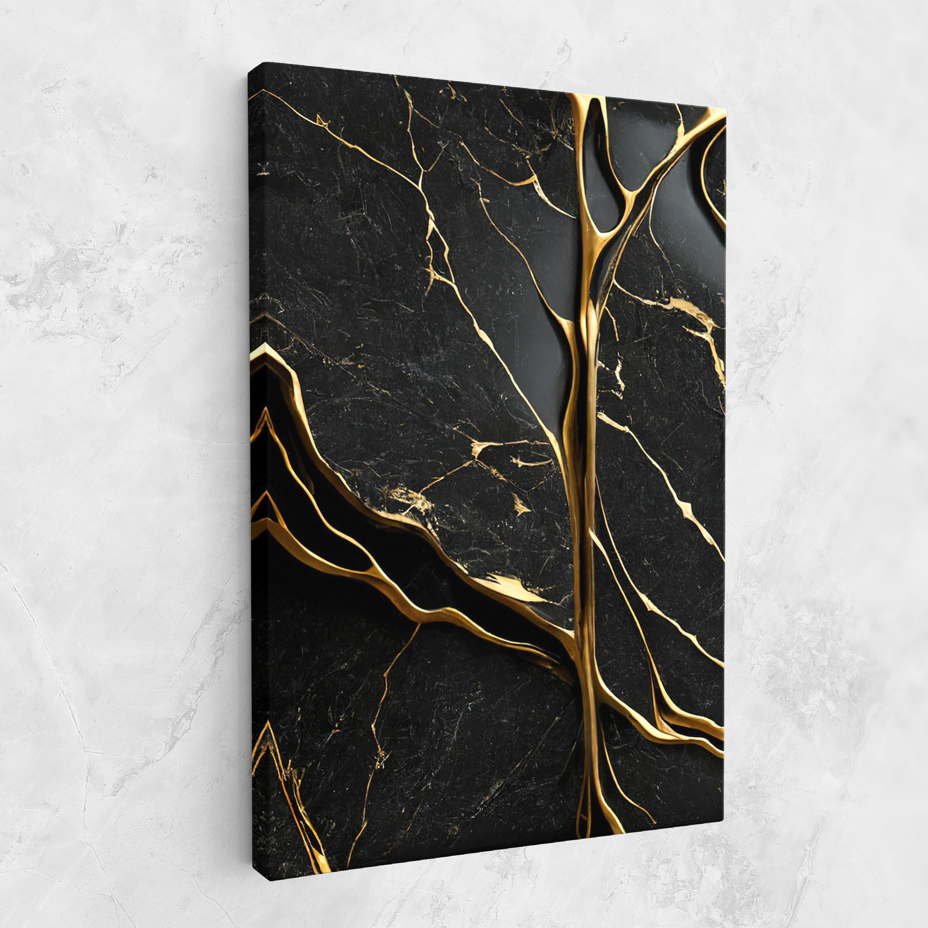 Black Square Marble mockup 1