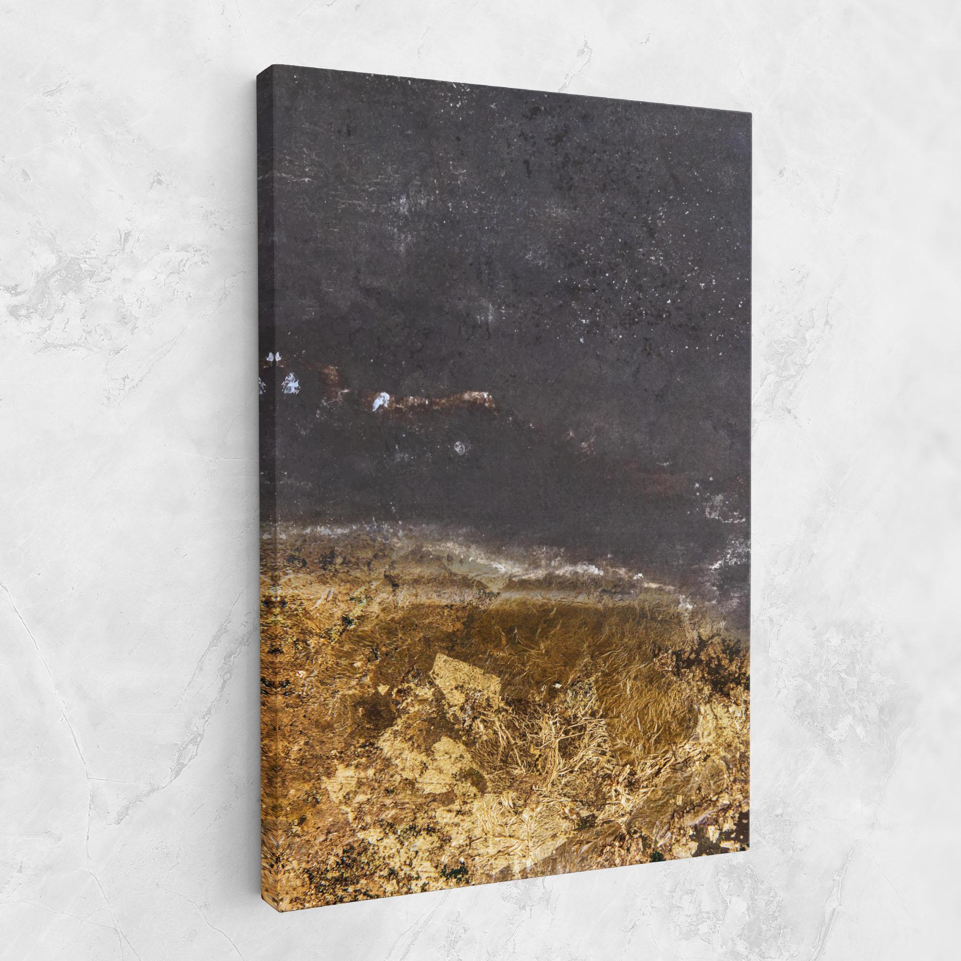 Vászonkép Gold Dark Grey mockup 1