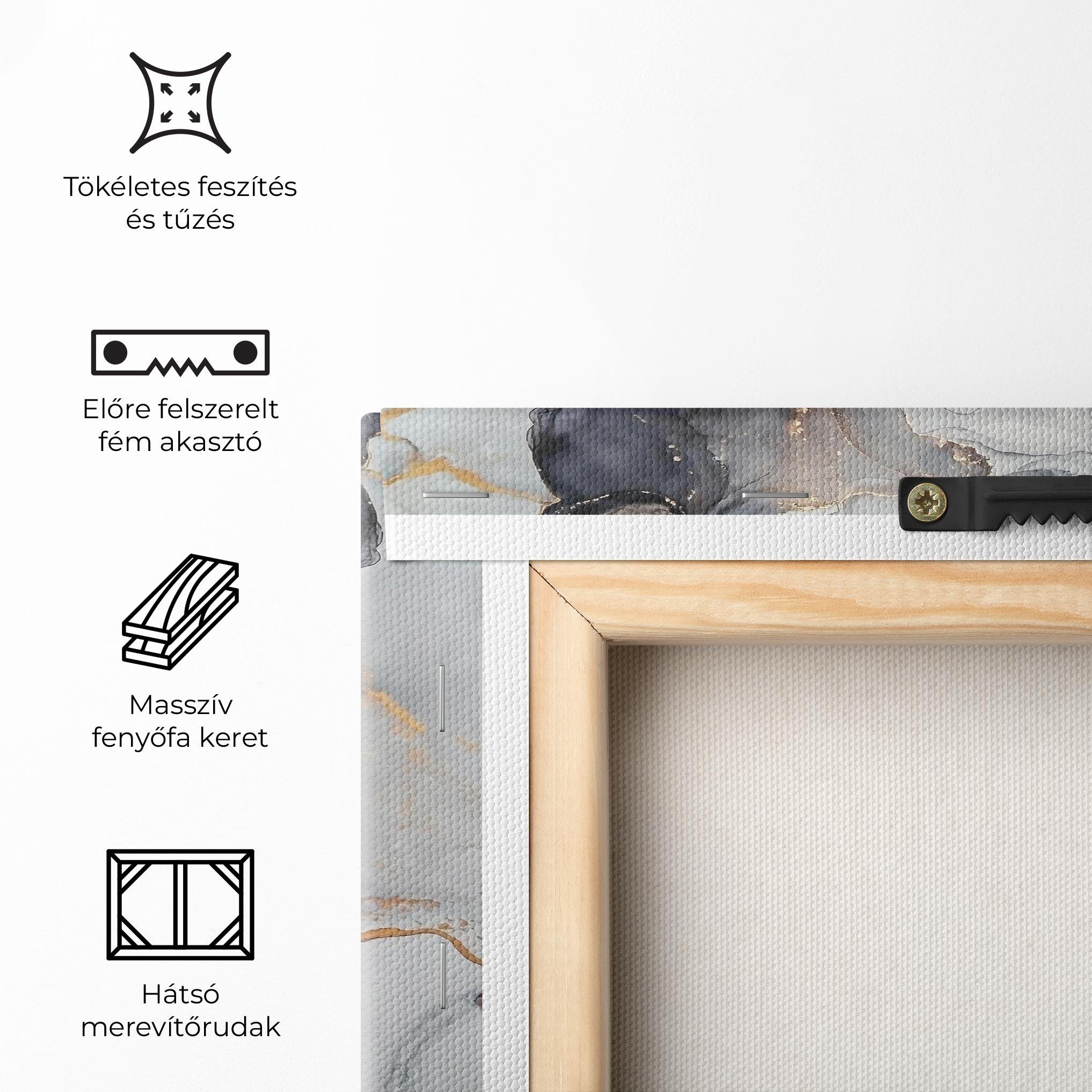 Vászonkép Marble Shades mockup 5