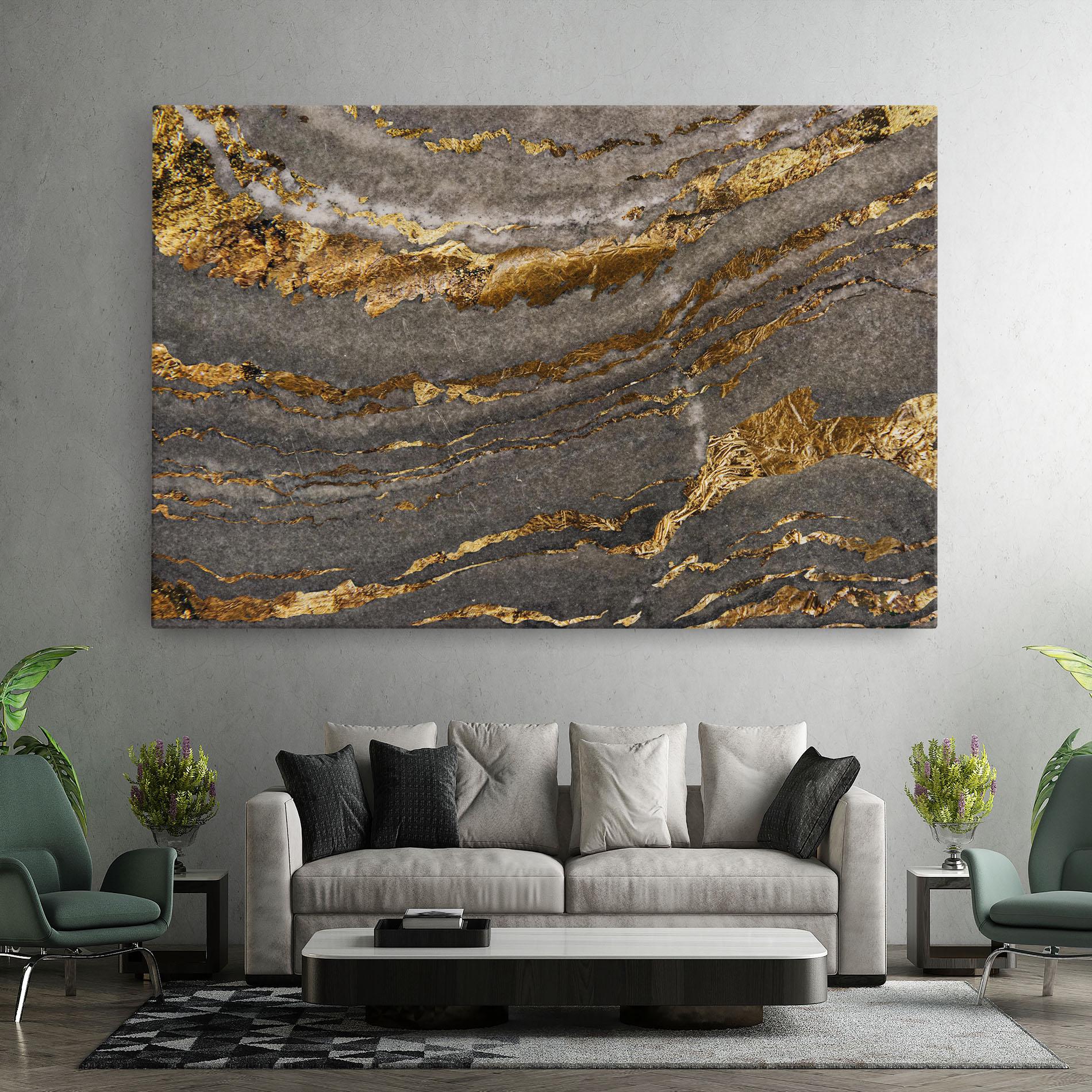 Vászonkép Dark Colden Grey mockup 7