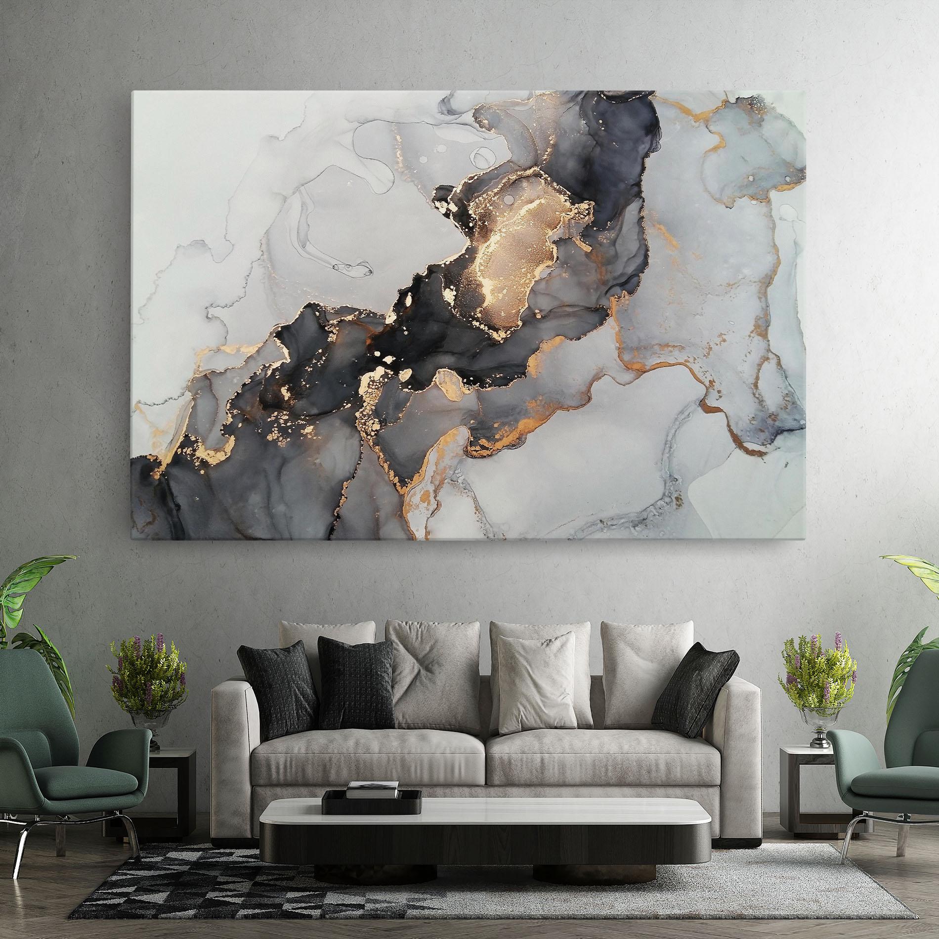 Vászonkép Marble Shades mockup 7