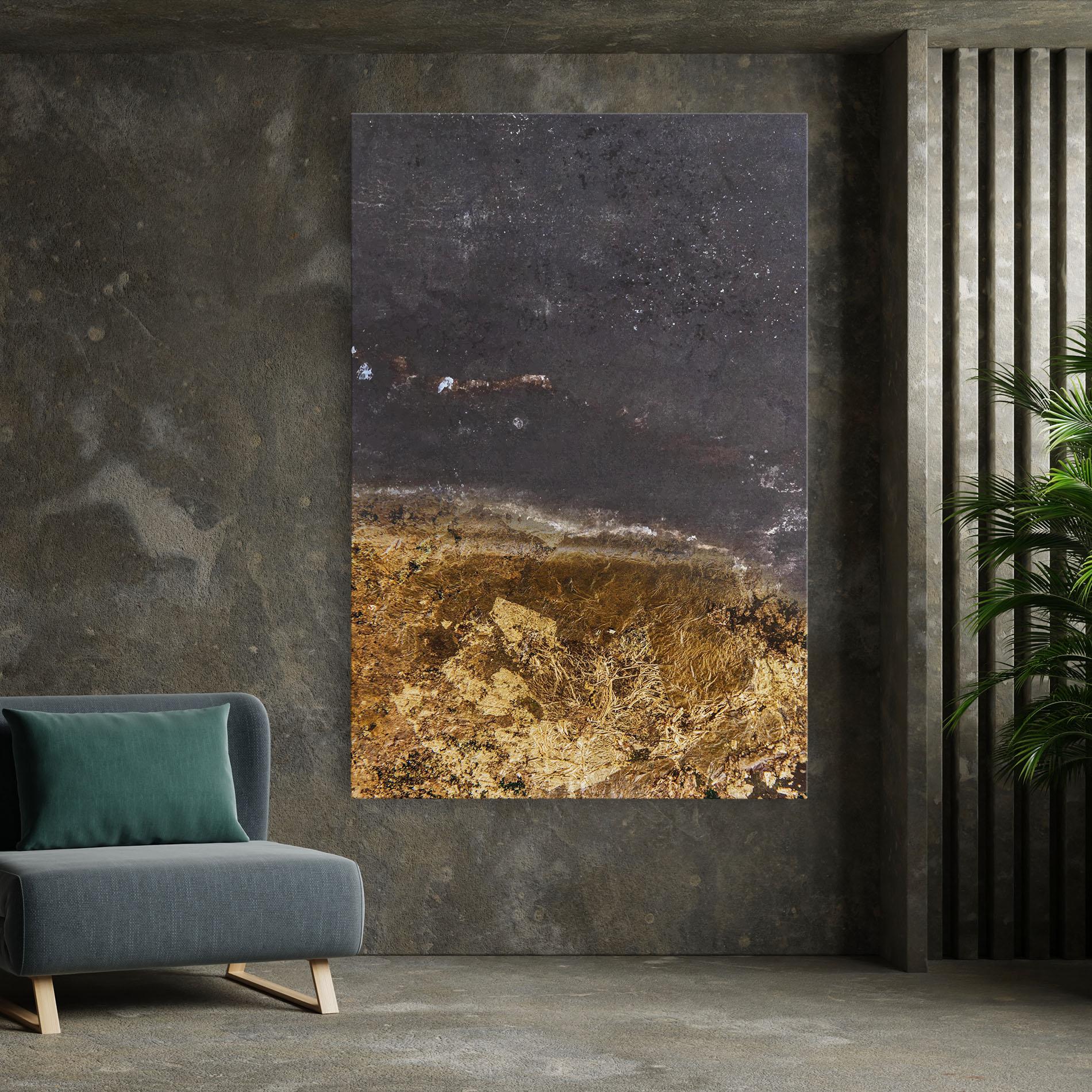 Vászonkép Gold Dark Grey mockup 7