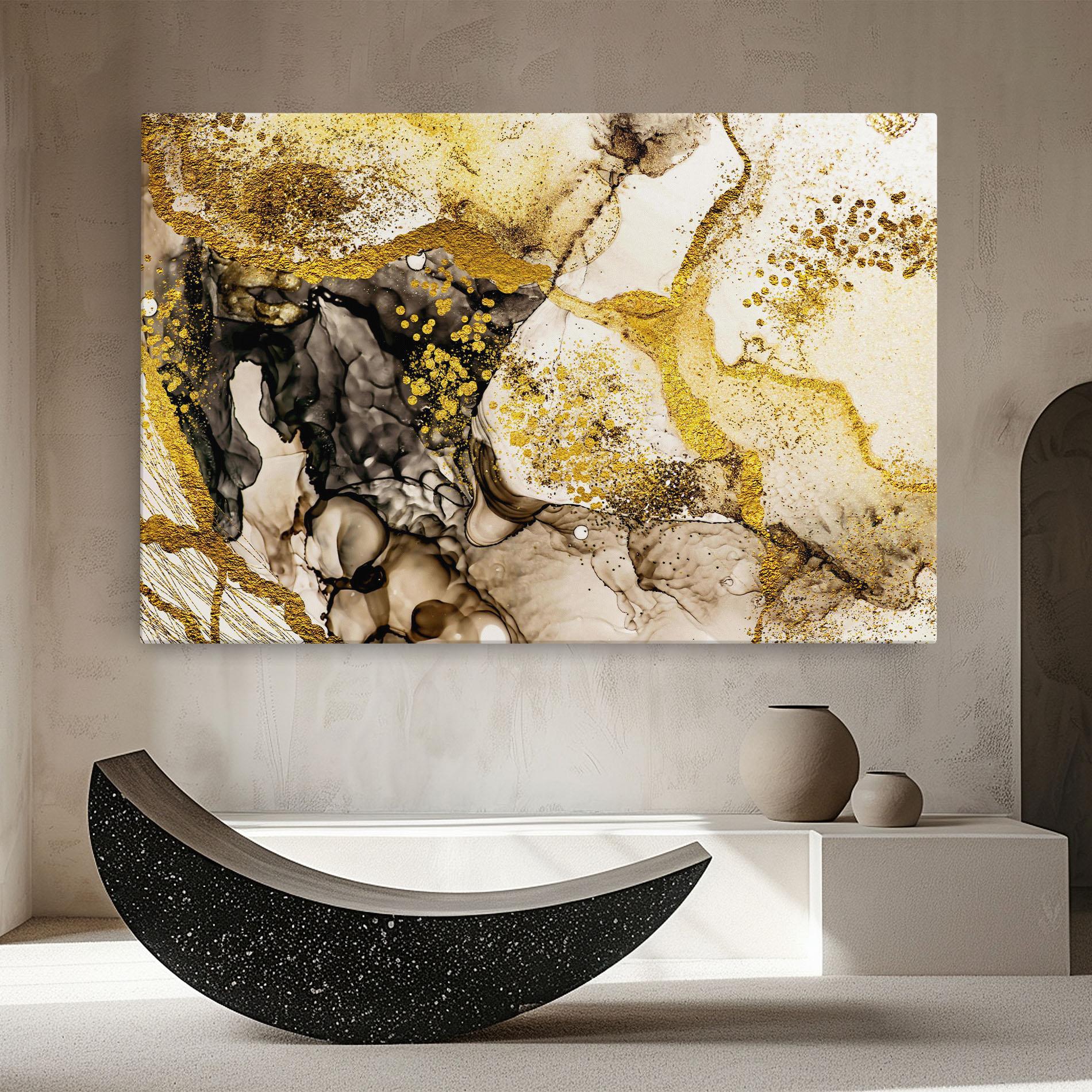 Vászonkép Golden Sand mockup 8