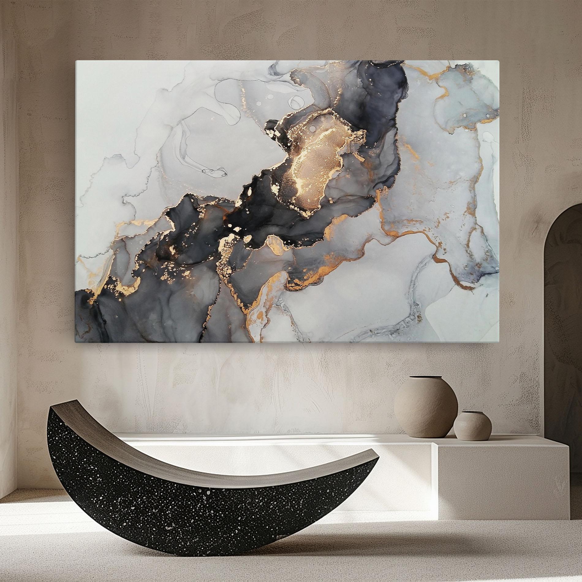 Vászonkép Marble Shades mockup 8