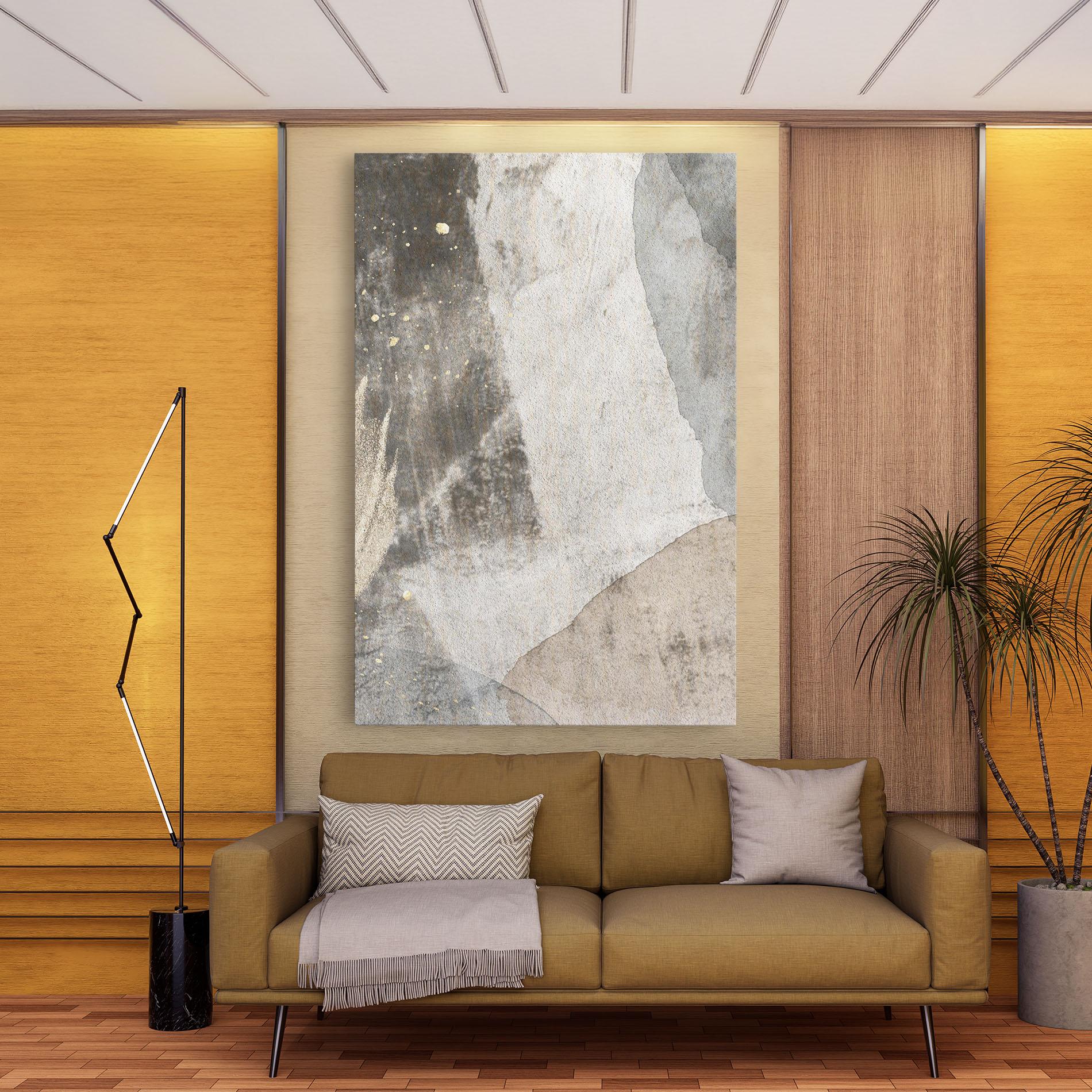 Vászonkép Light Cream Marble mockup 9