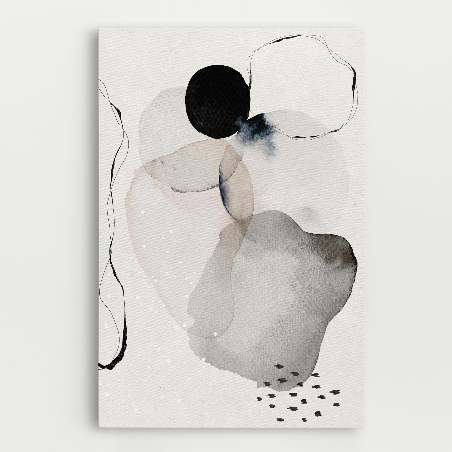 Vászonkép Water Color Art mockup 0