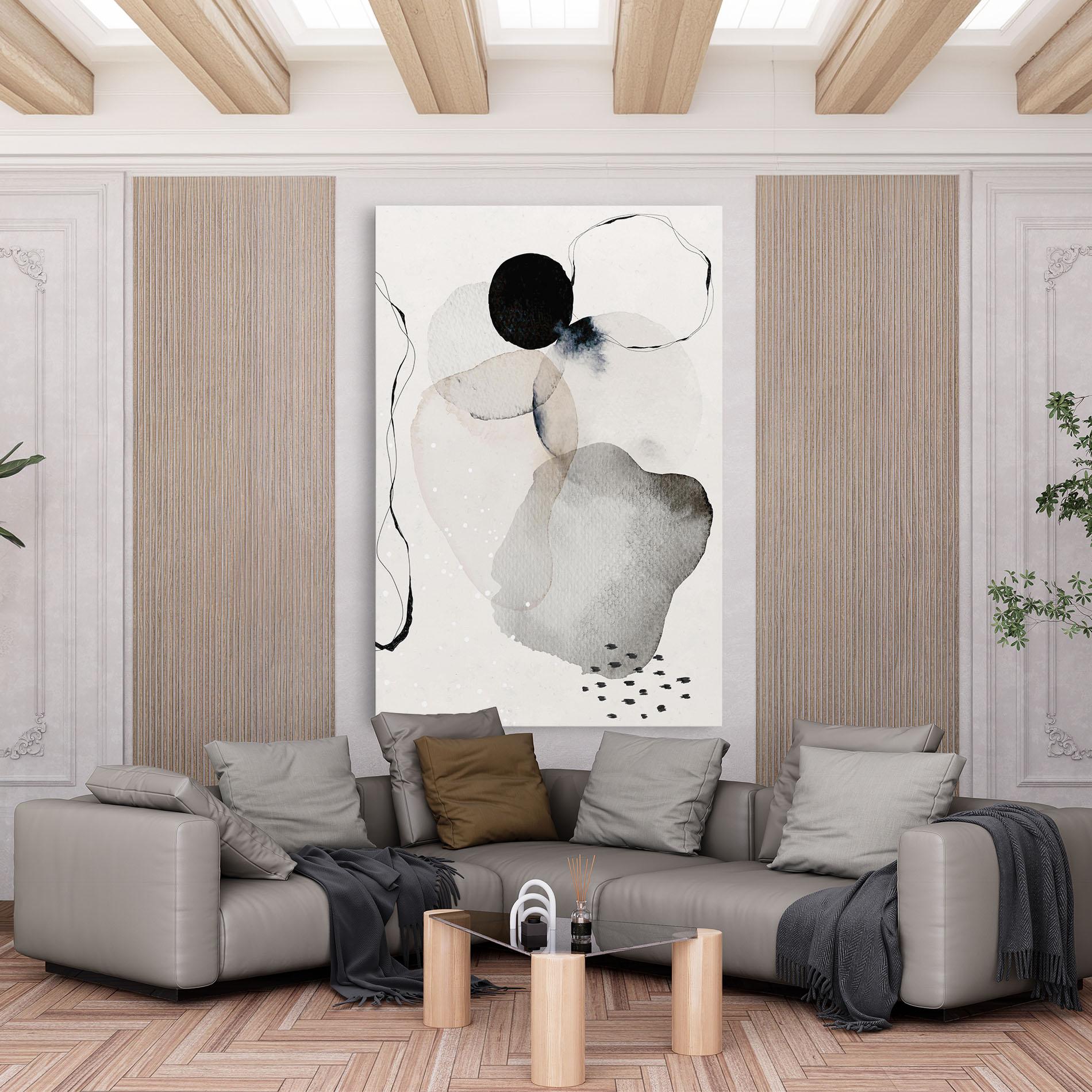 Vászonkép Water Color Art mockup 6