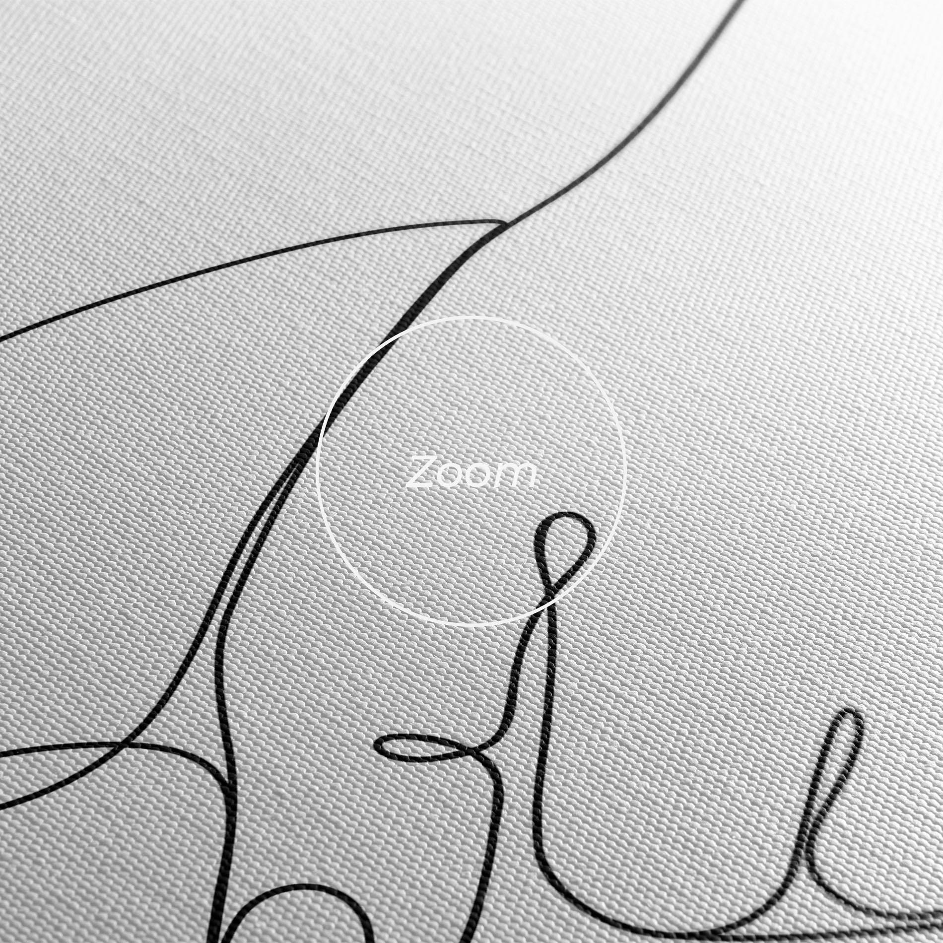 Vászonkép Minimalistic Hands mockup 3