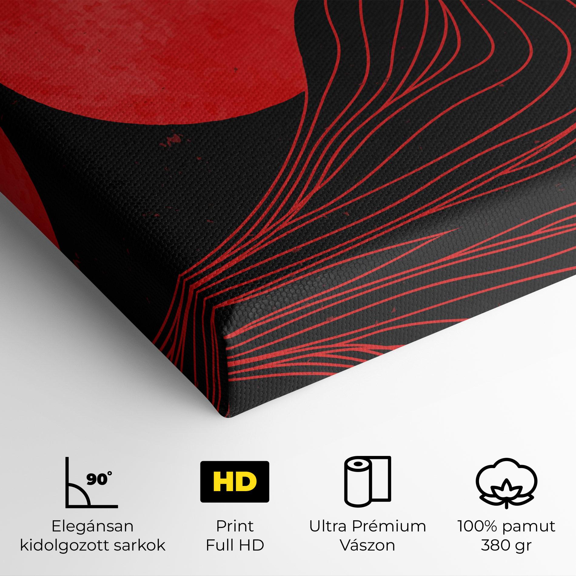 Vászonkép Bloody Moon mockup 4