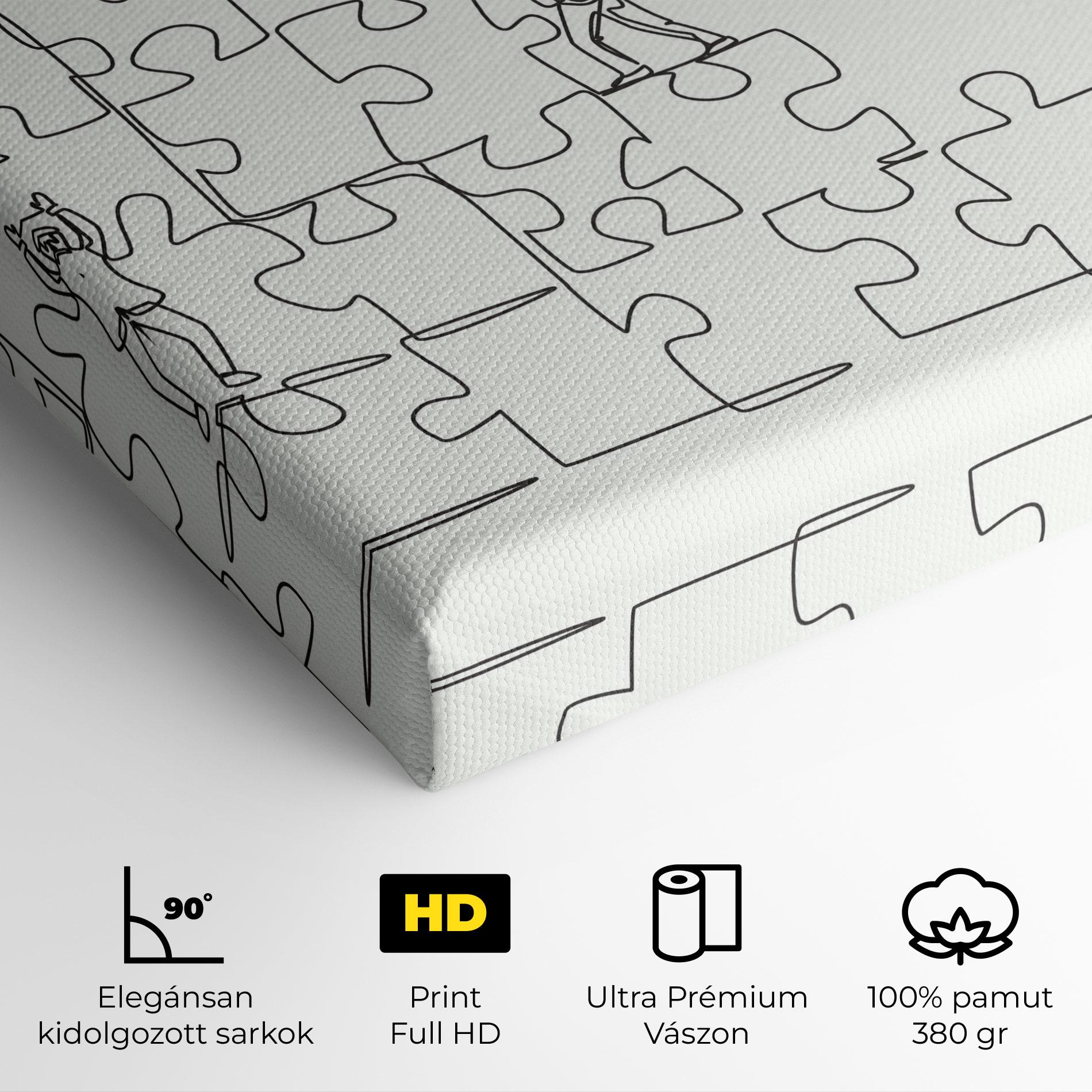 Vászonkép Businessman Up mockup 4