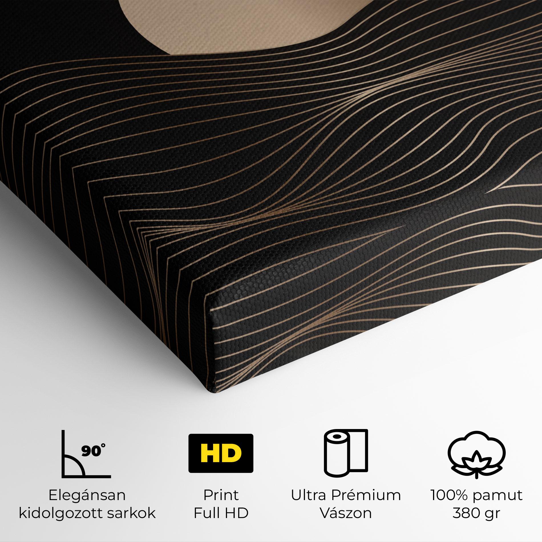 Vászonkép Cream Moon mockup 4