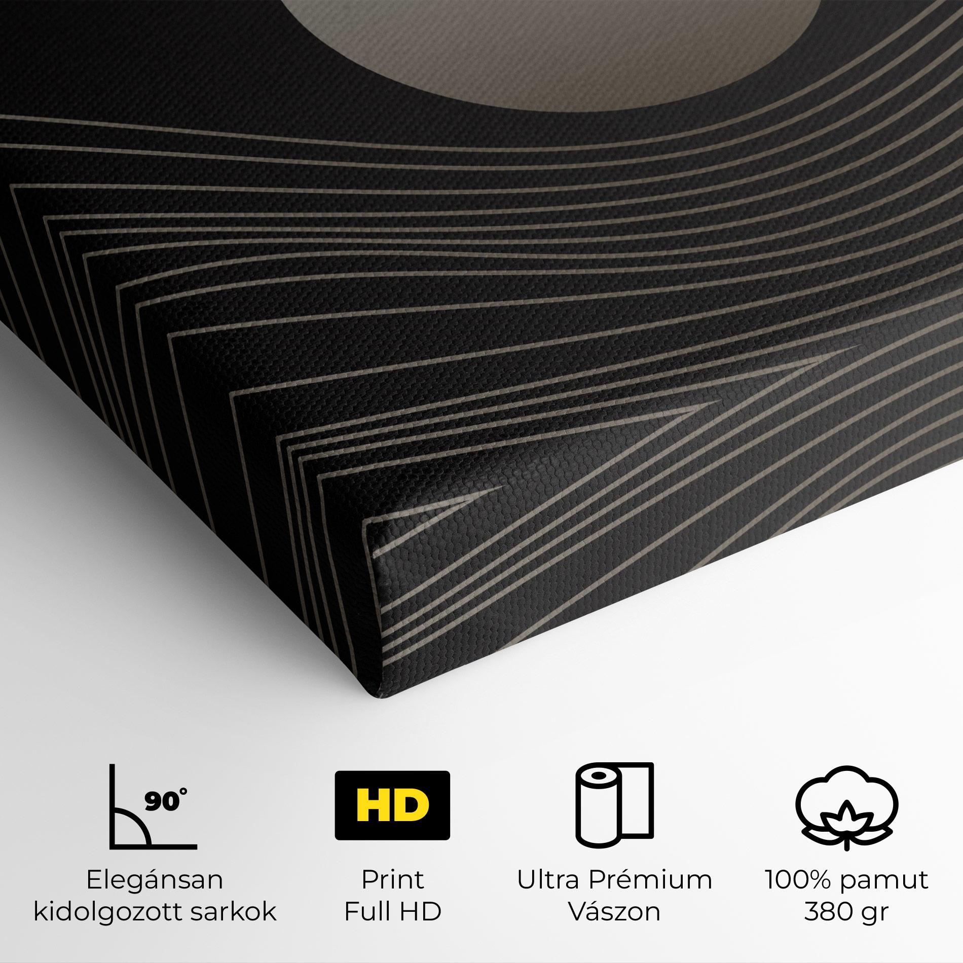 Vászonkép Grey Moon mockup 4