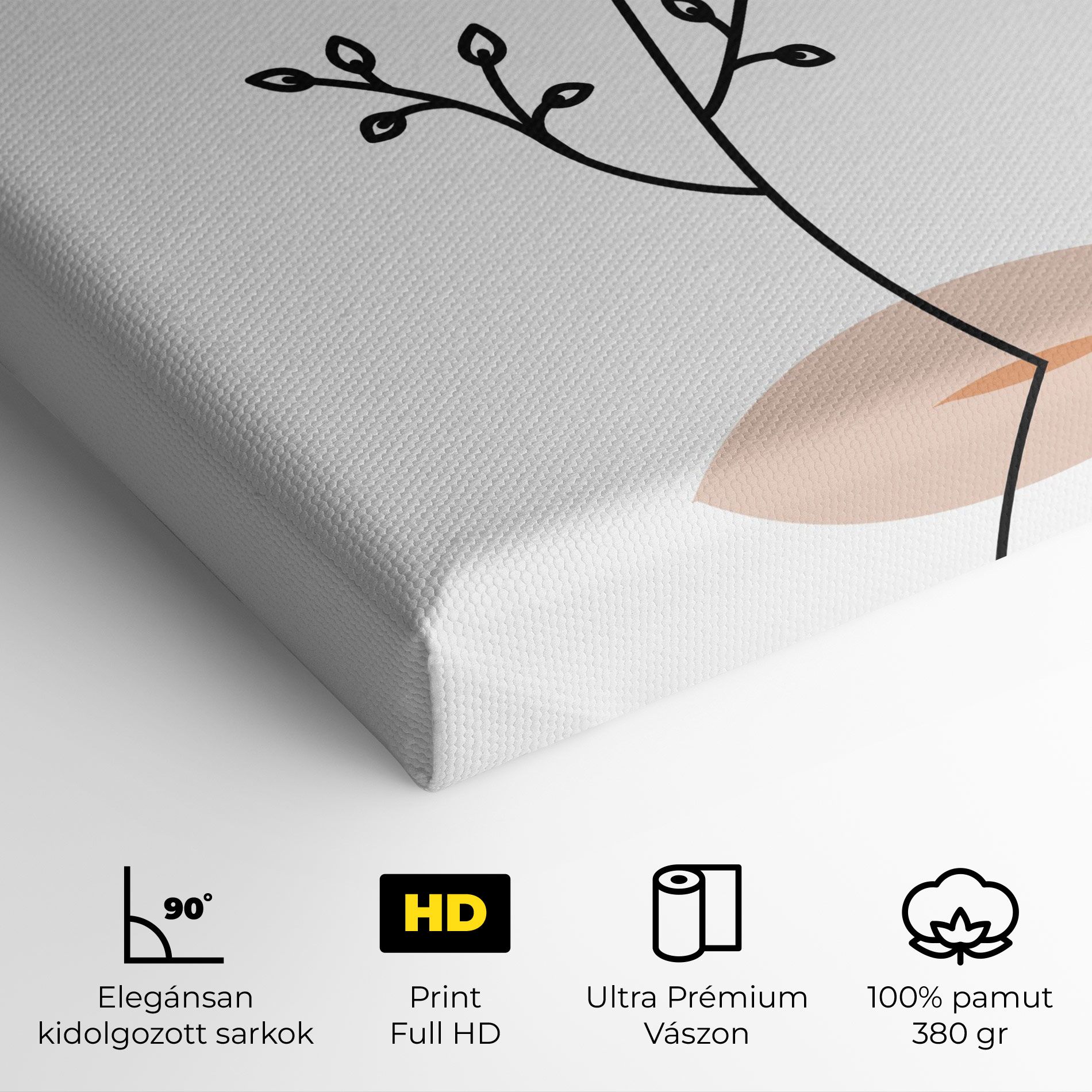 Plant Orange Circle mockup 4