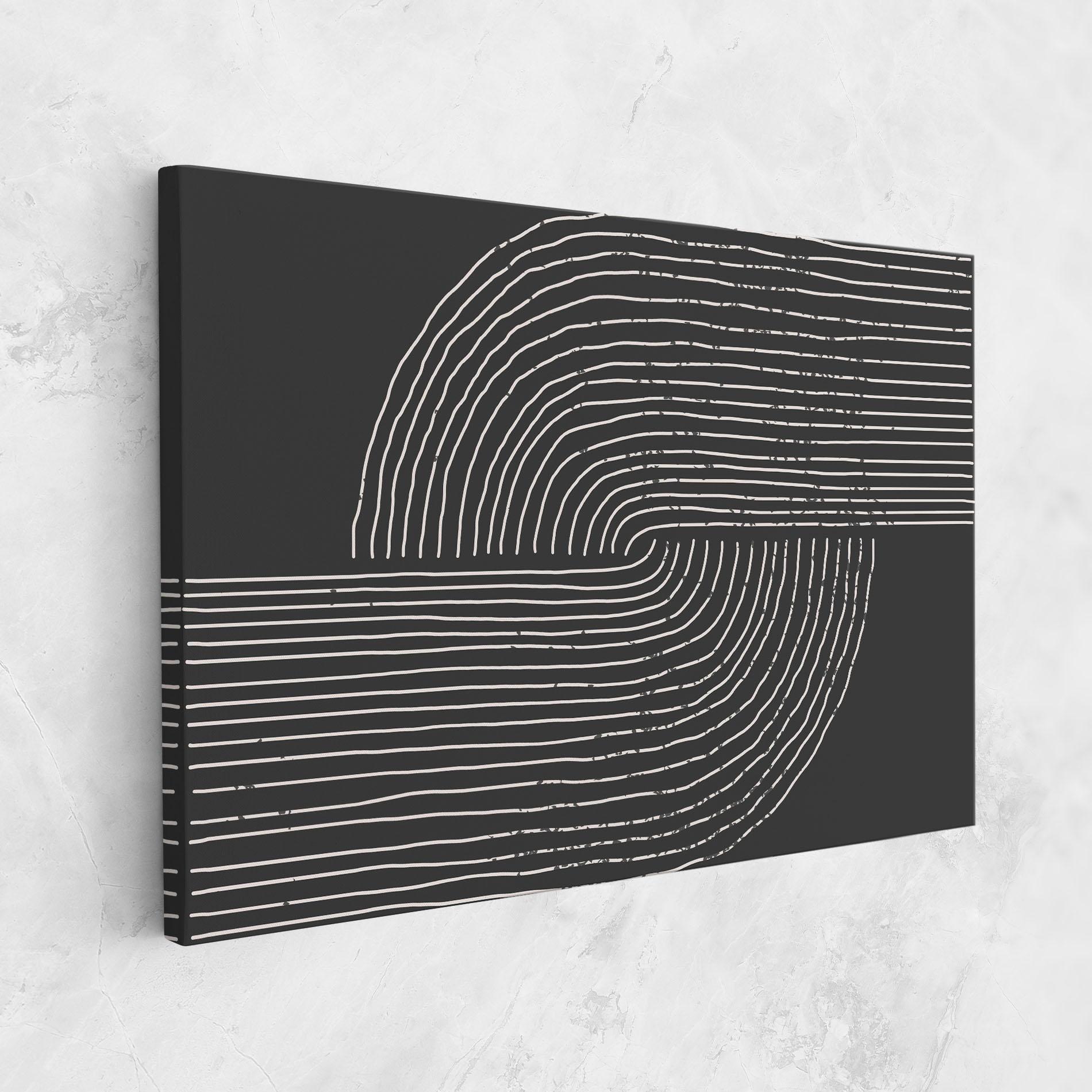 Vászonkép Minimalist Circle mockup 1