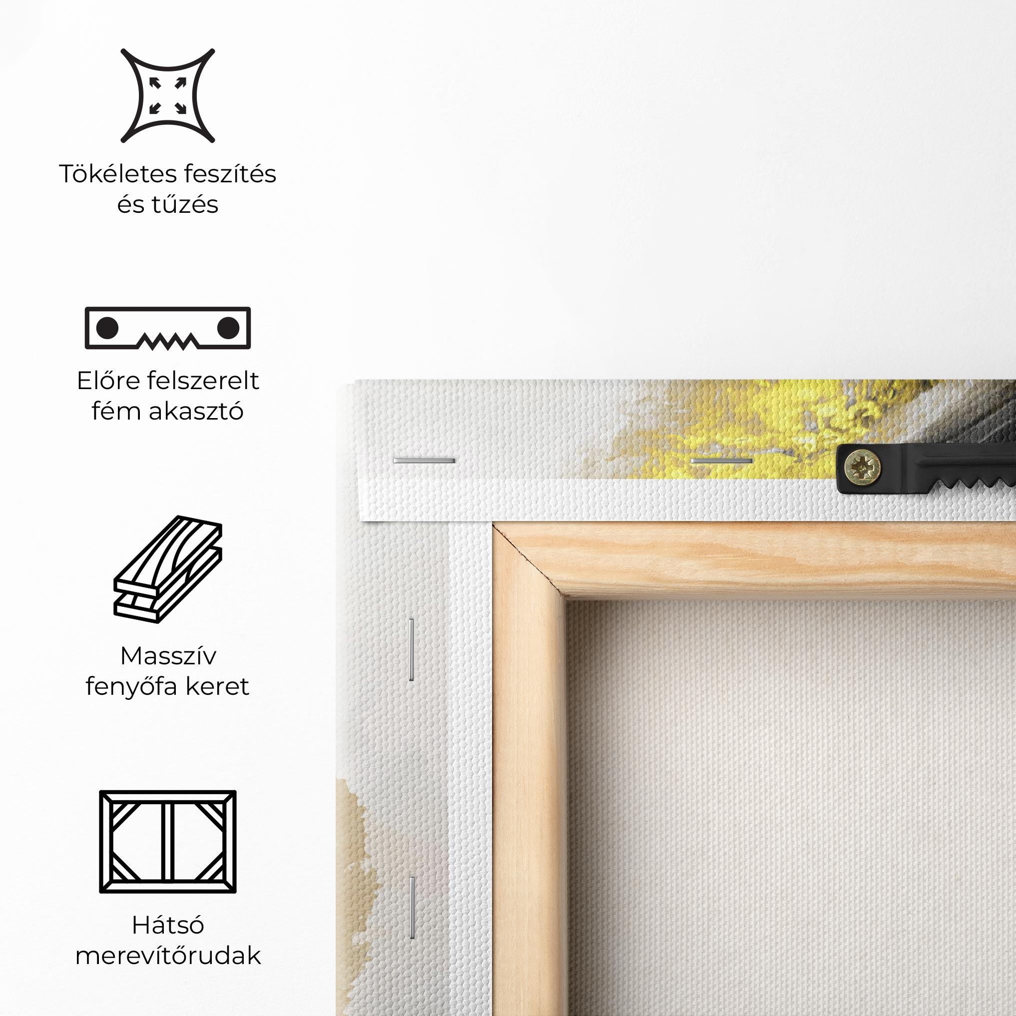 Vászonkép Gold Brush mockup 5