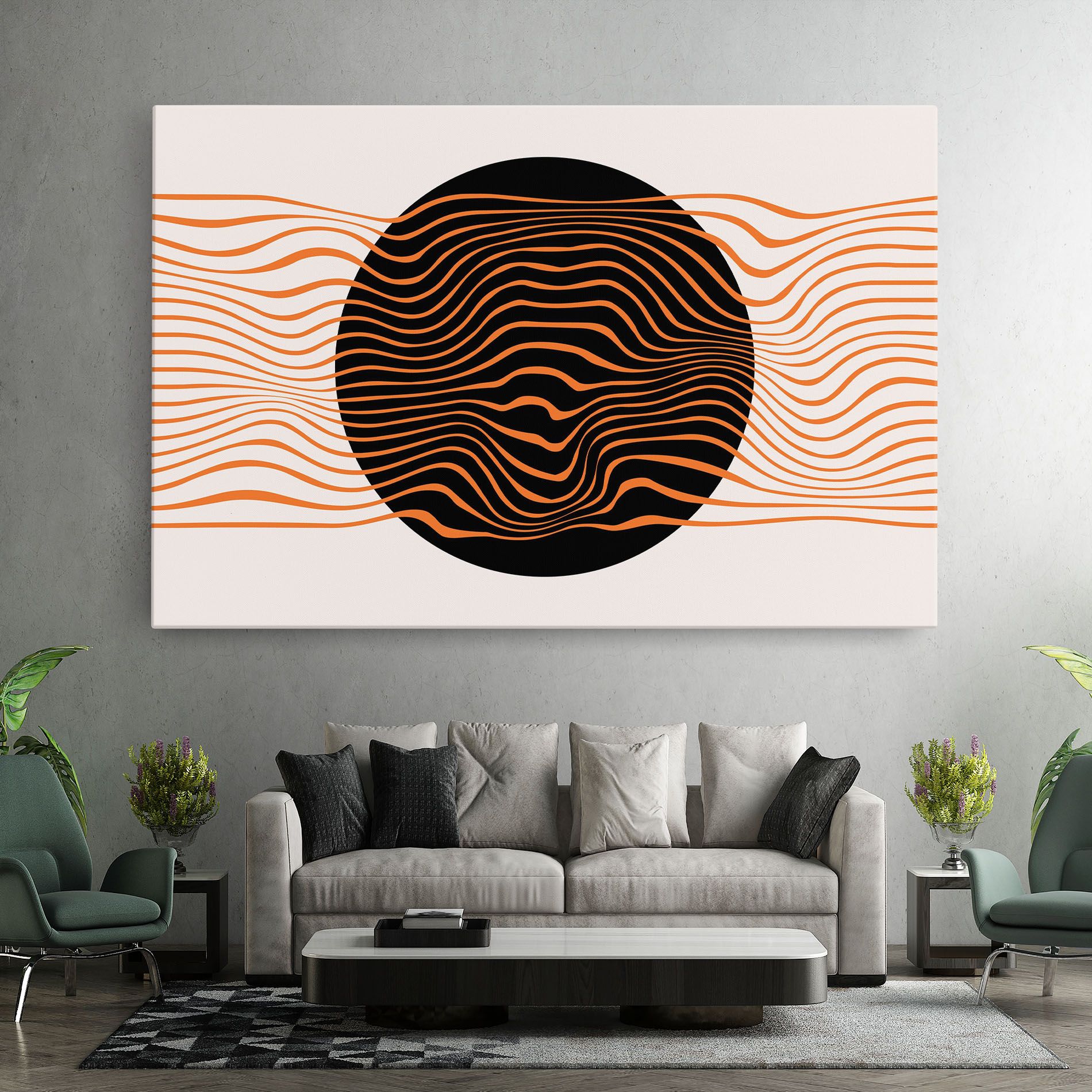 Black Circle mockup 7