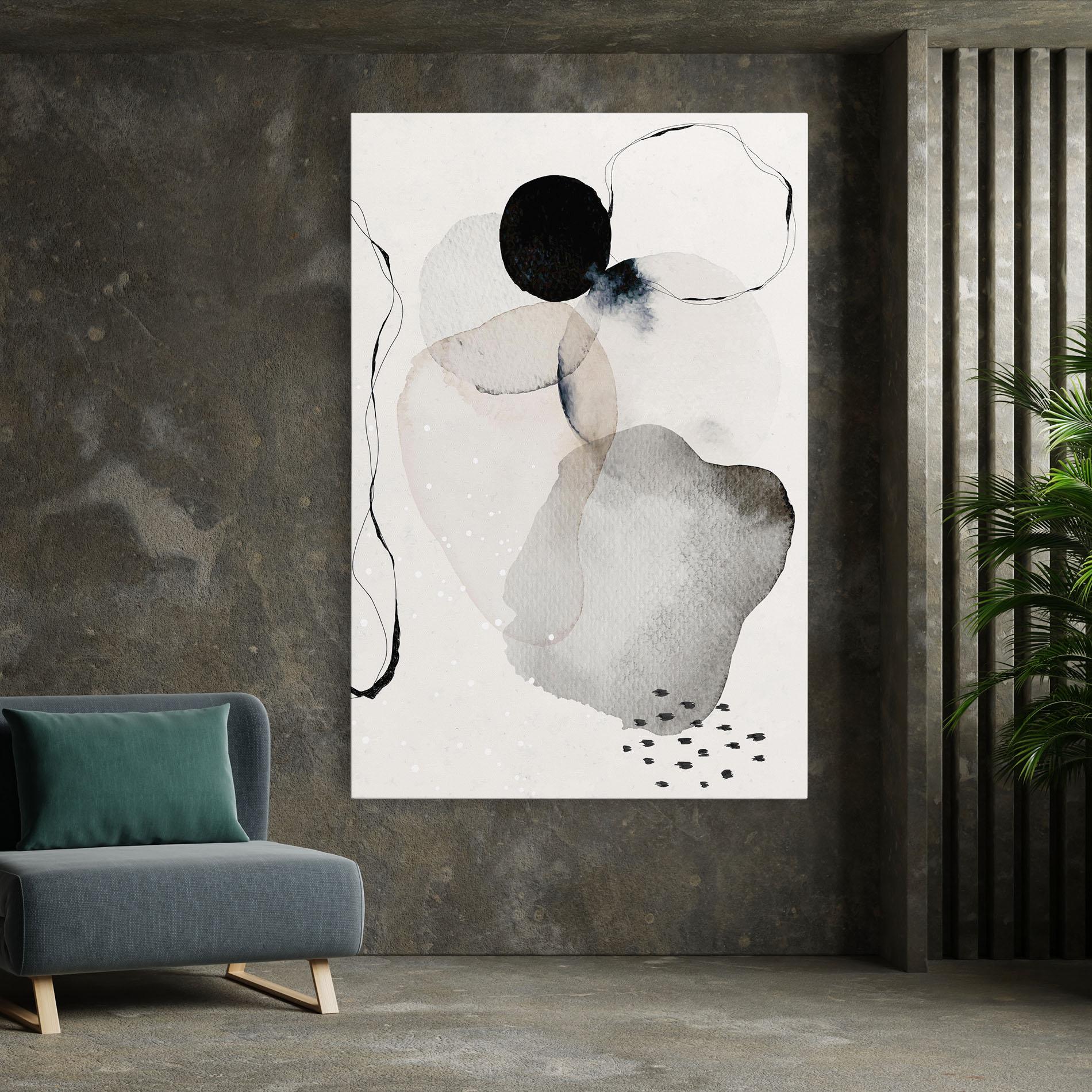 Vászonkép Water Color Art mockup 7