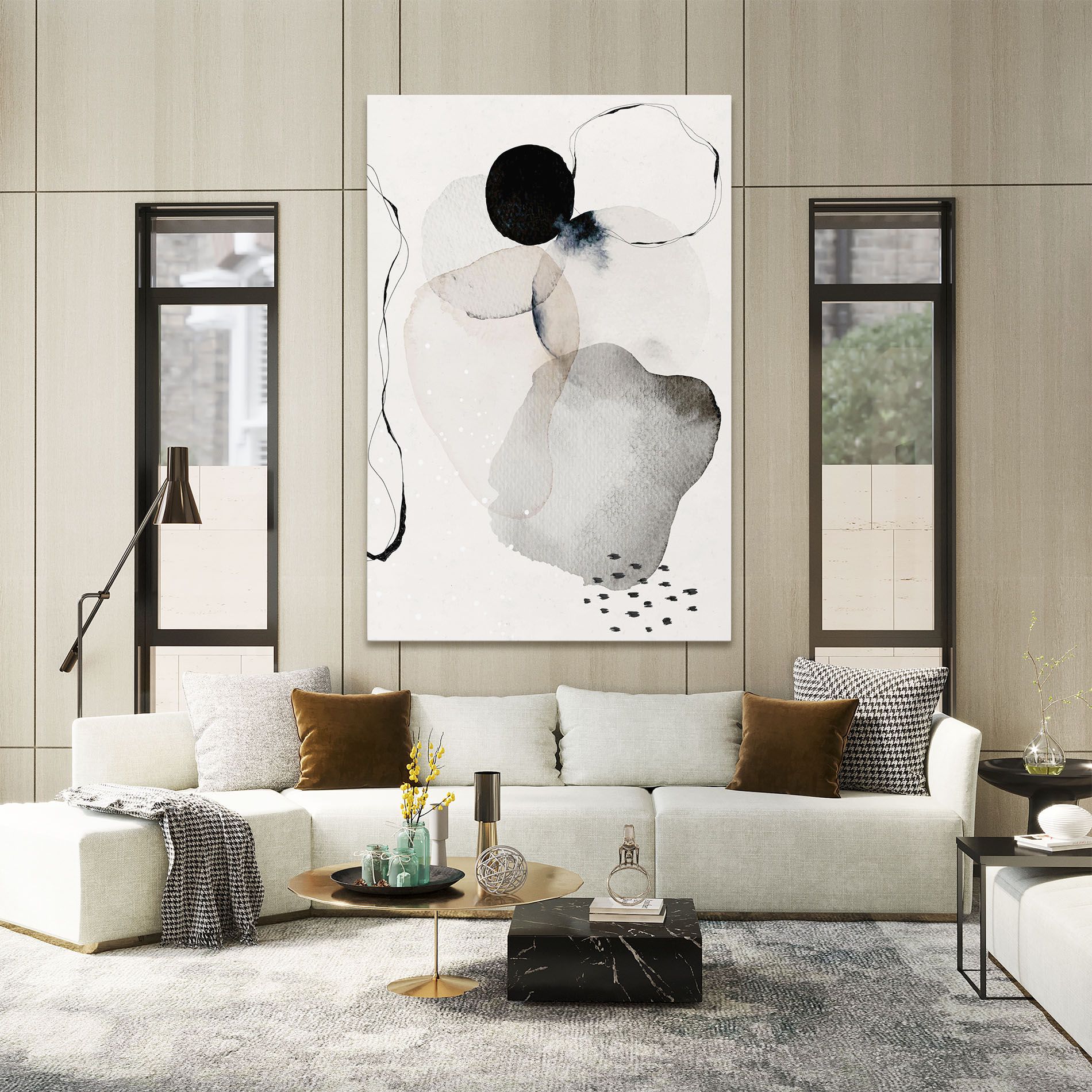 Water Color Art mockup 2