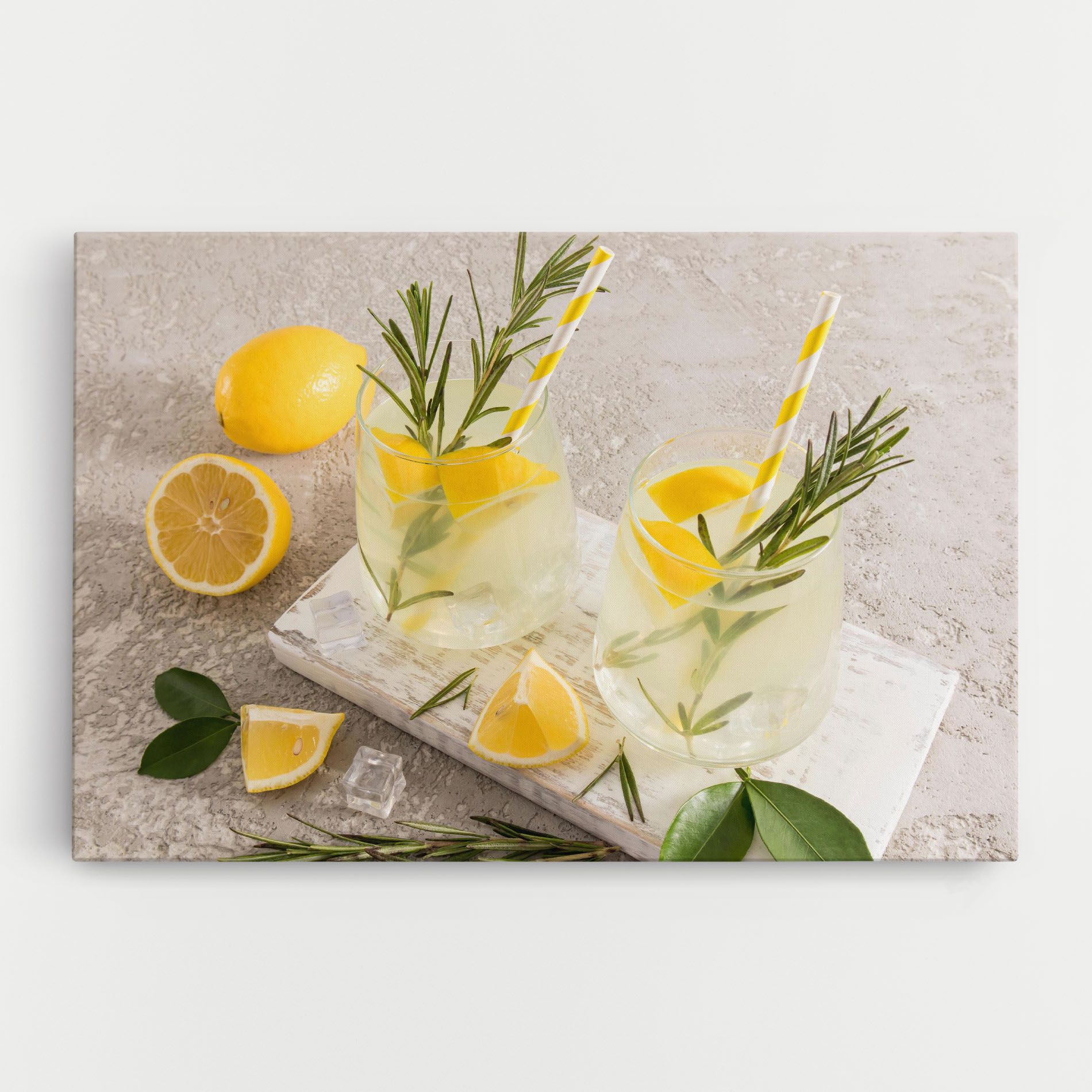 Homemade Rosemary Drink mockup 0