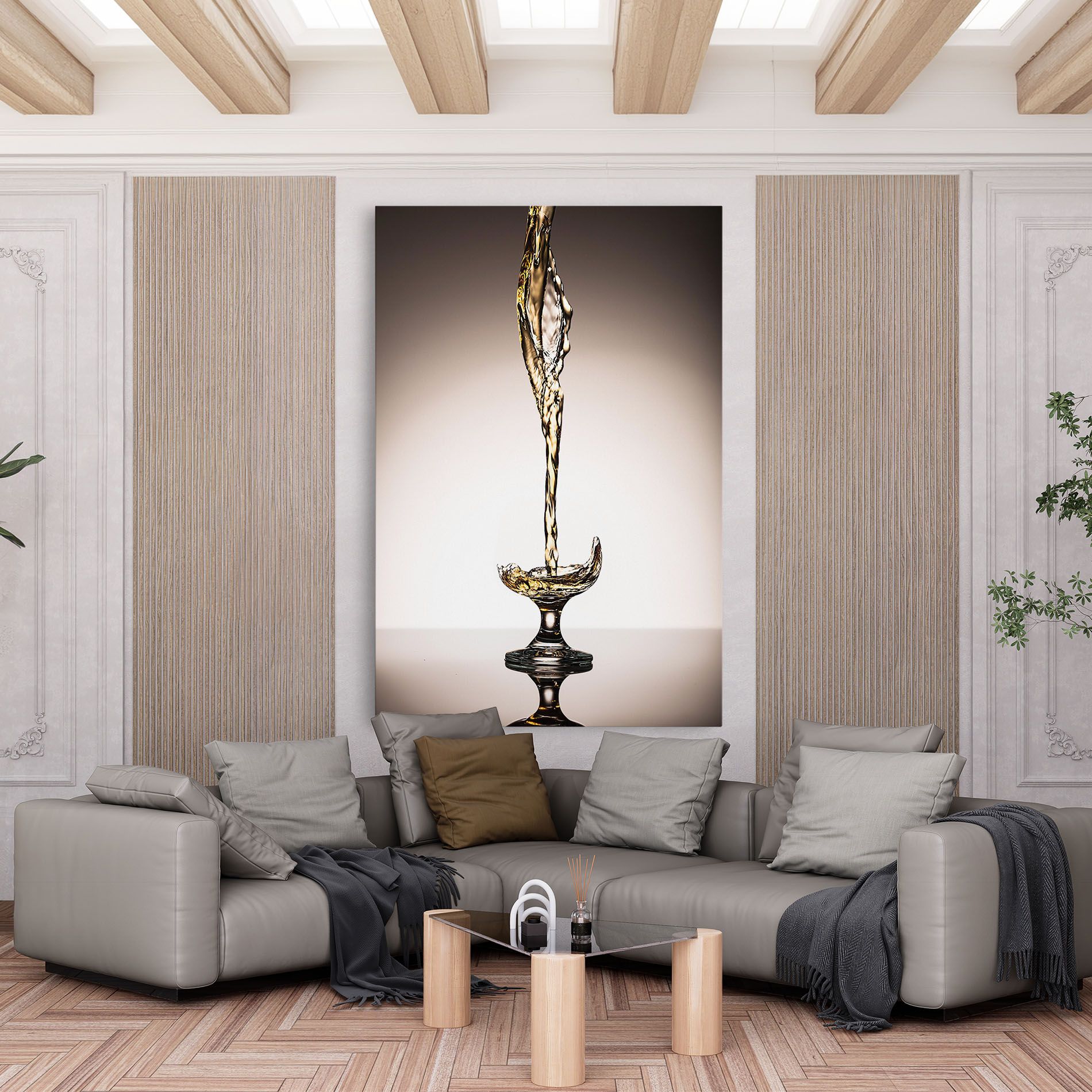 White Wine Splash mockup 6