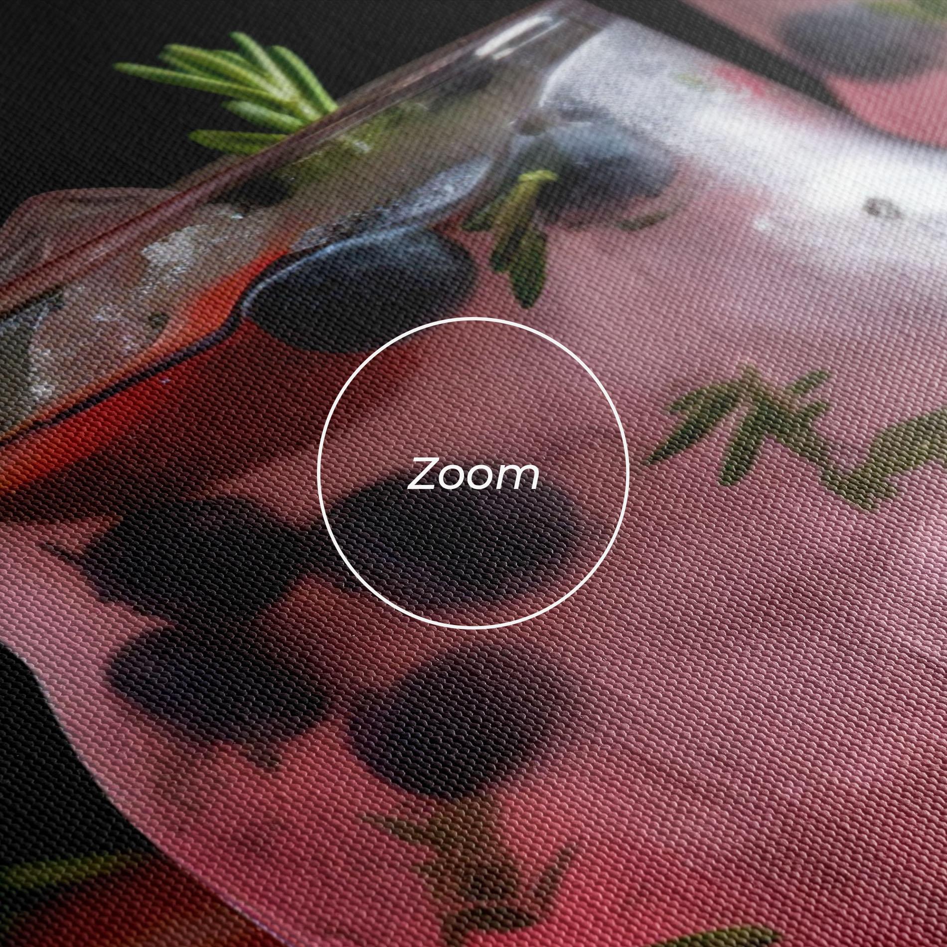 Vászonkép Berry Ice Drink mockup 3